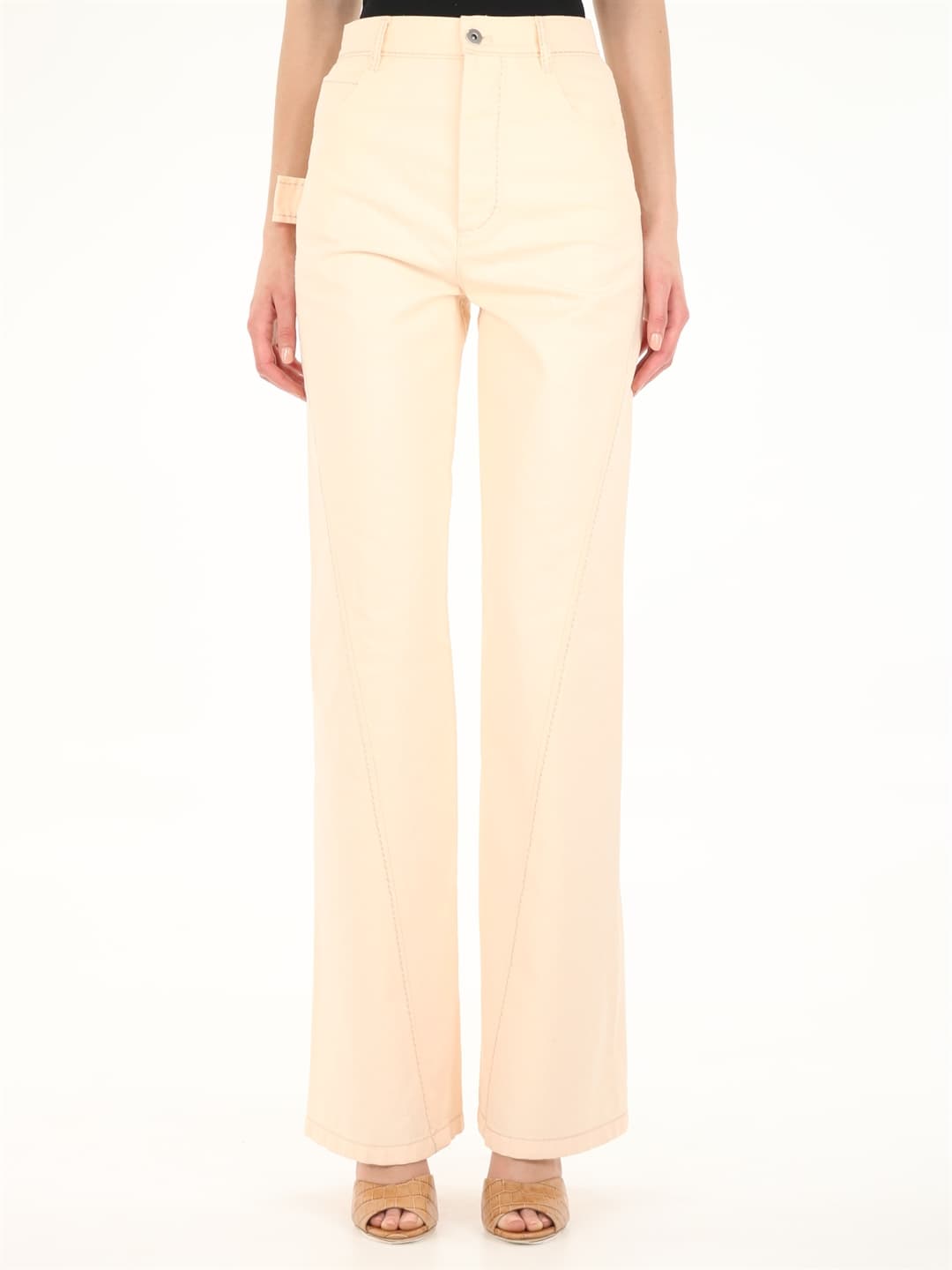 Bottega Veneta Pink Denim Jeans