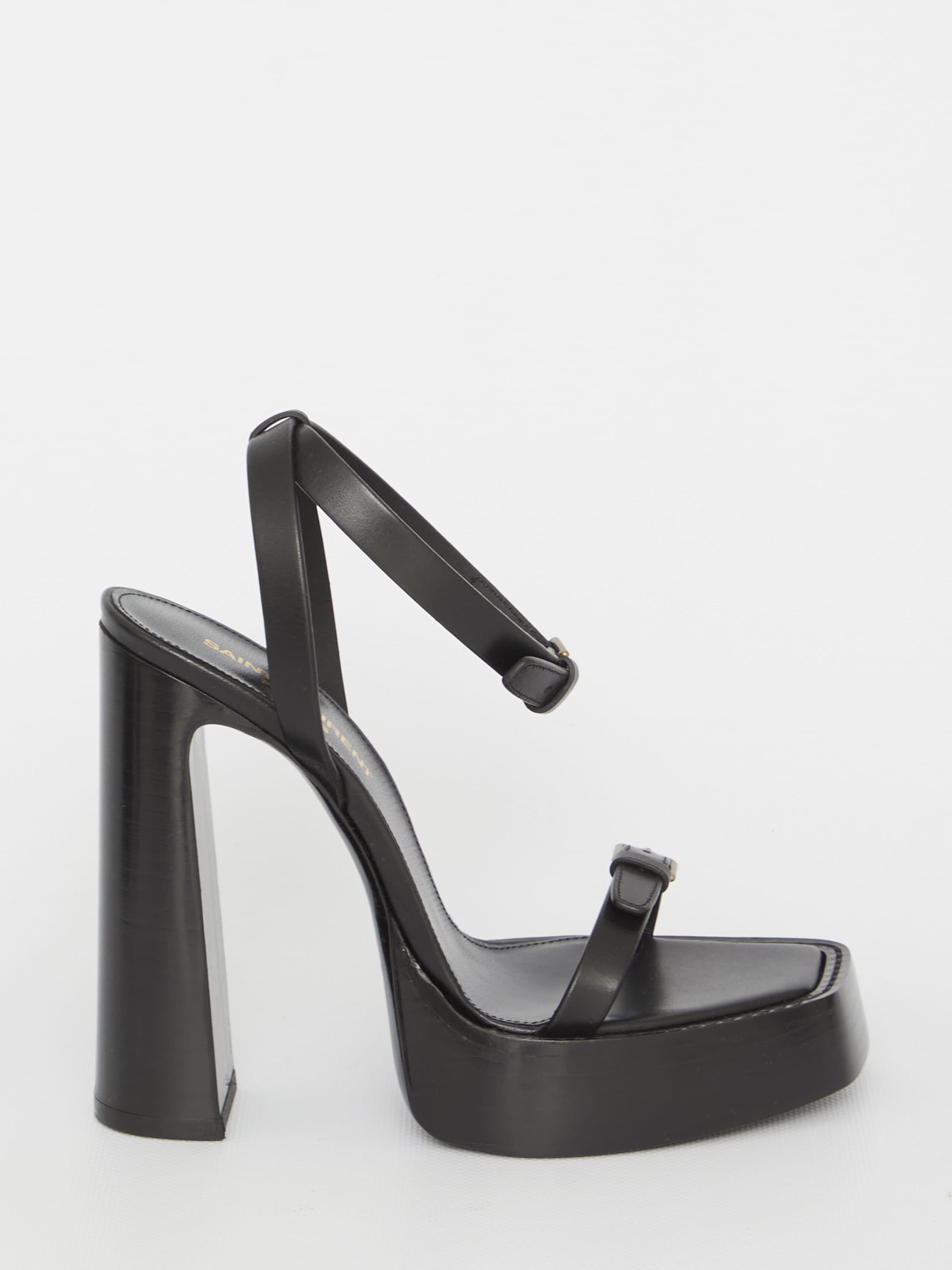 Saint Laurent Platz Platform Sandals