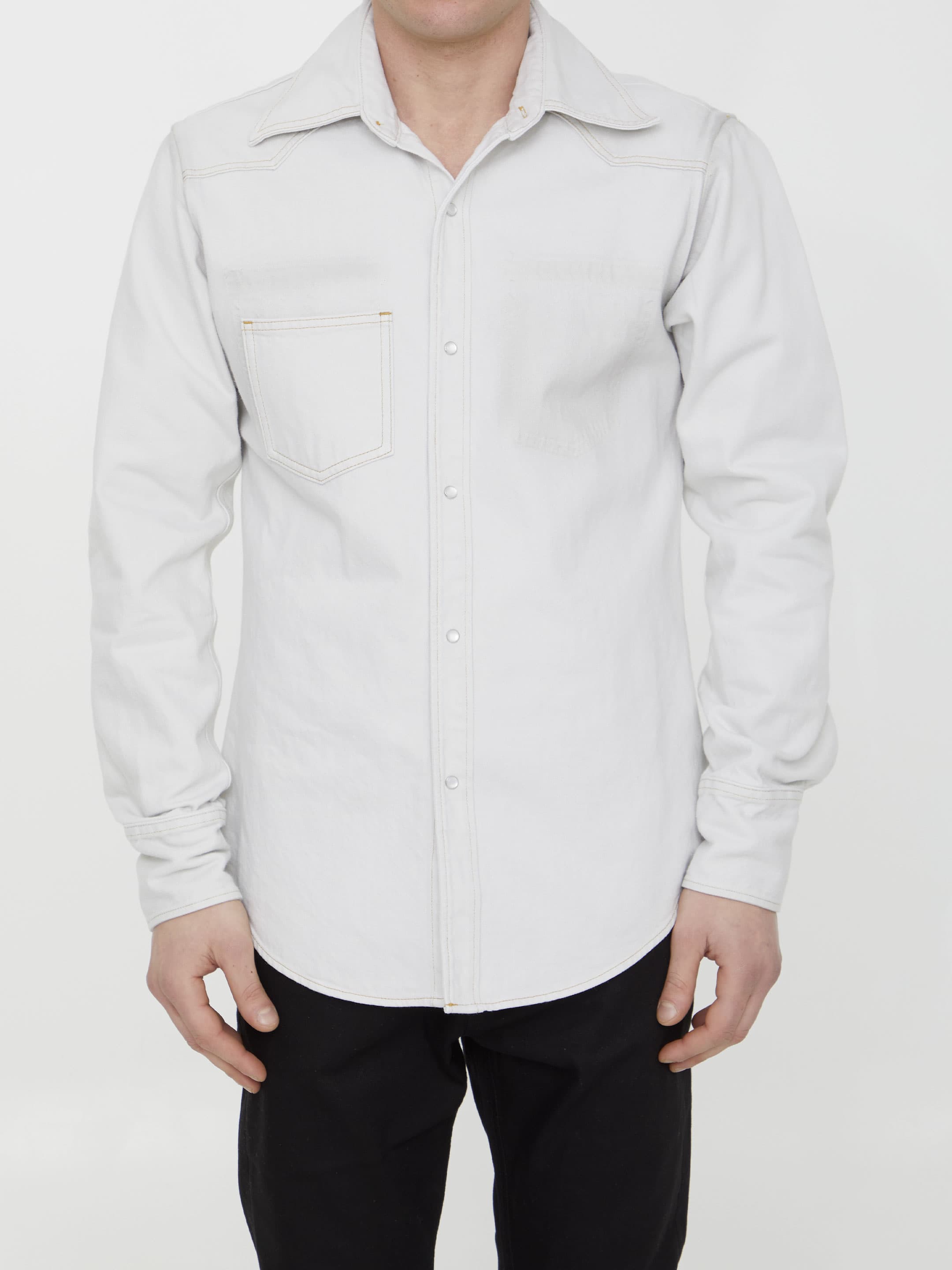 Maison Margiela Cotton Denim Shirt