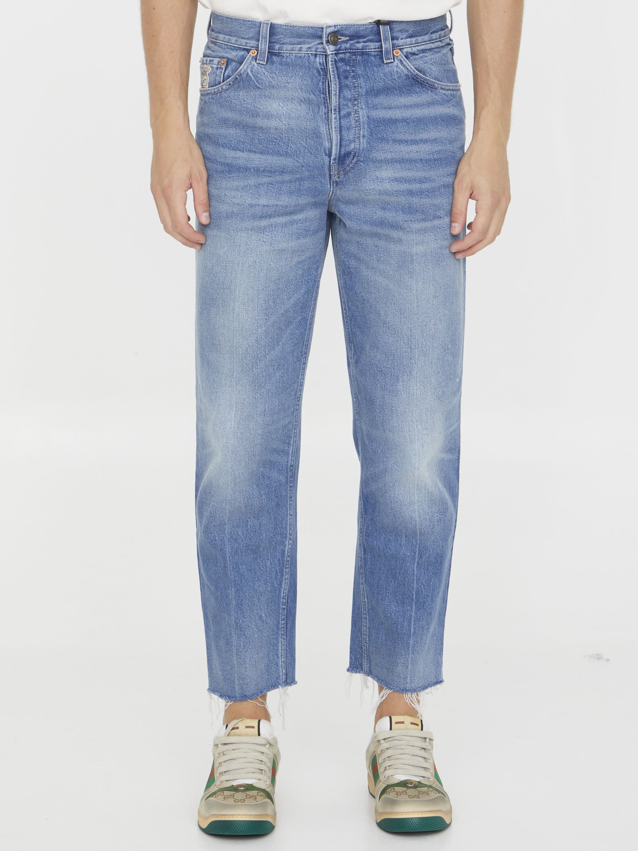 Gucci Washed-out Denim Jeans