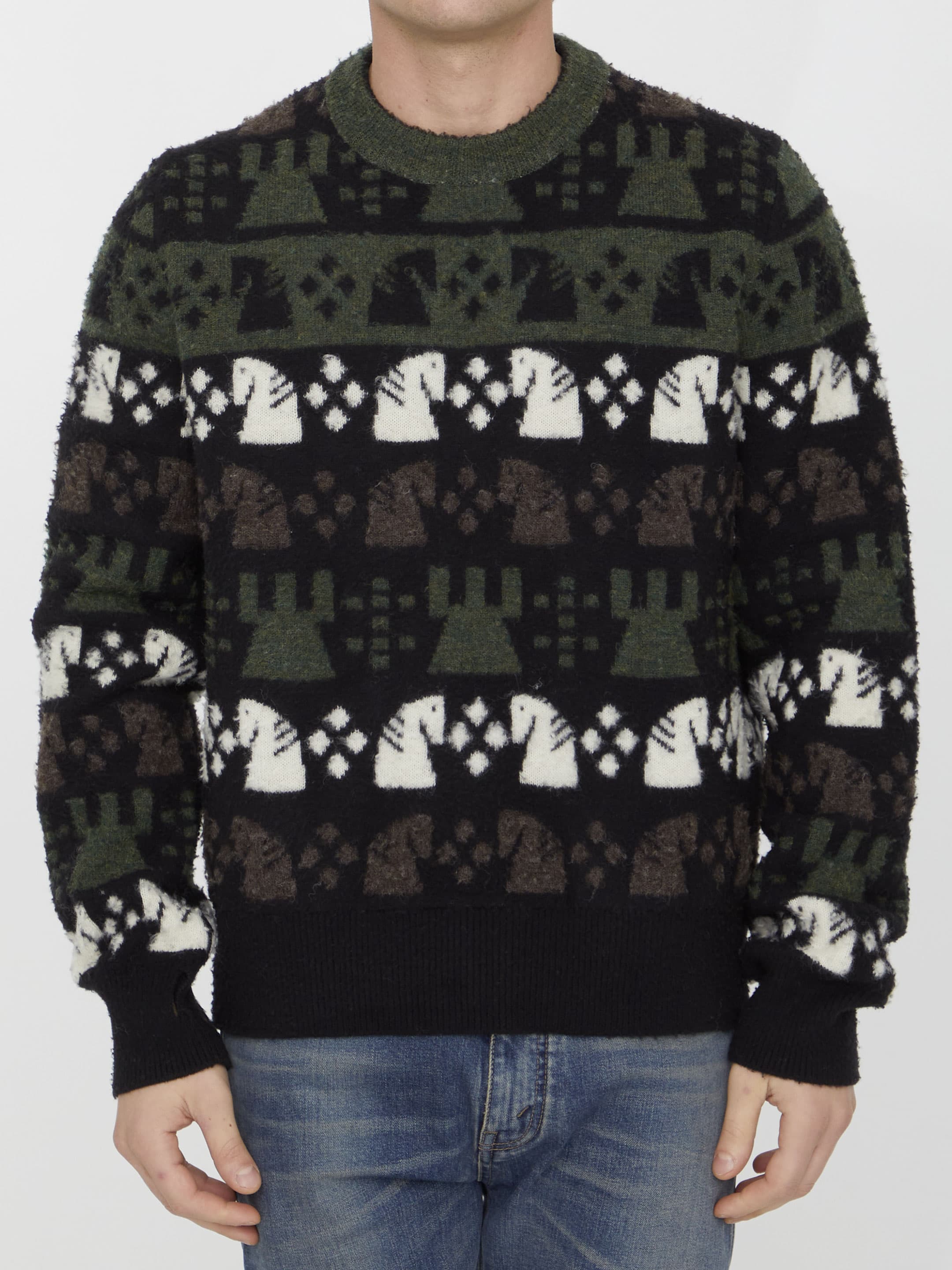 Burberry Chess Pattern Sweater