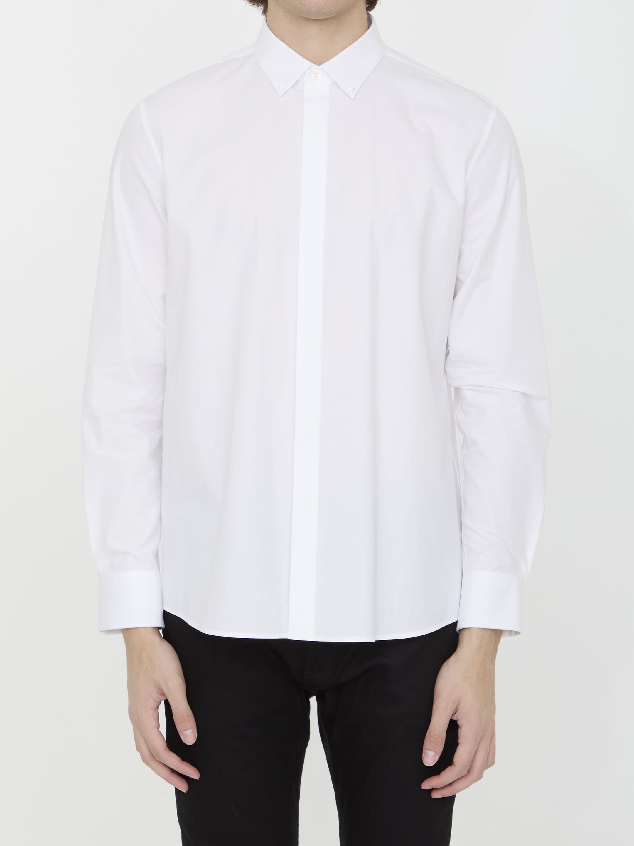 Valentino GARAVANI Shirt with Rockstud Untitled Studs