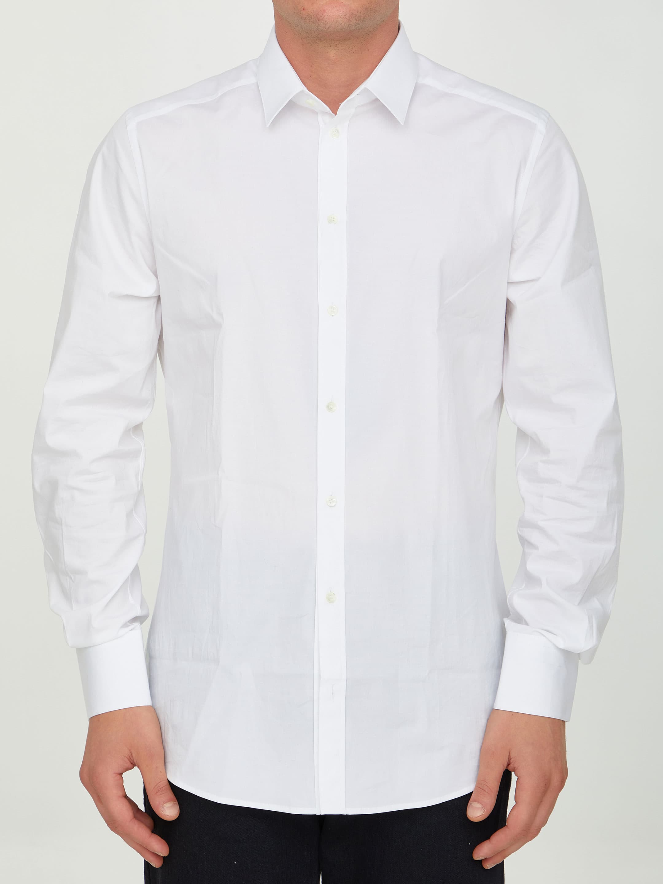 Dolce&Gabbana White Cotton Shirt