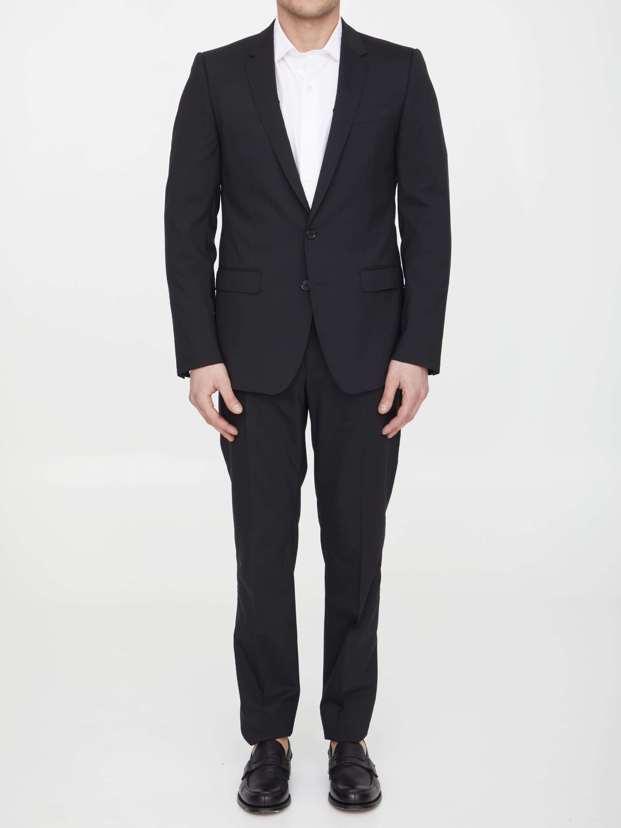 Dolce&Gabbana Two-piece Suit in Black Wool