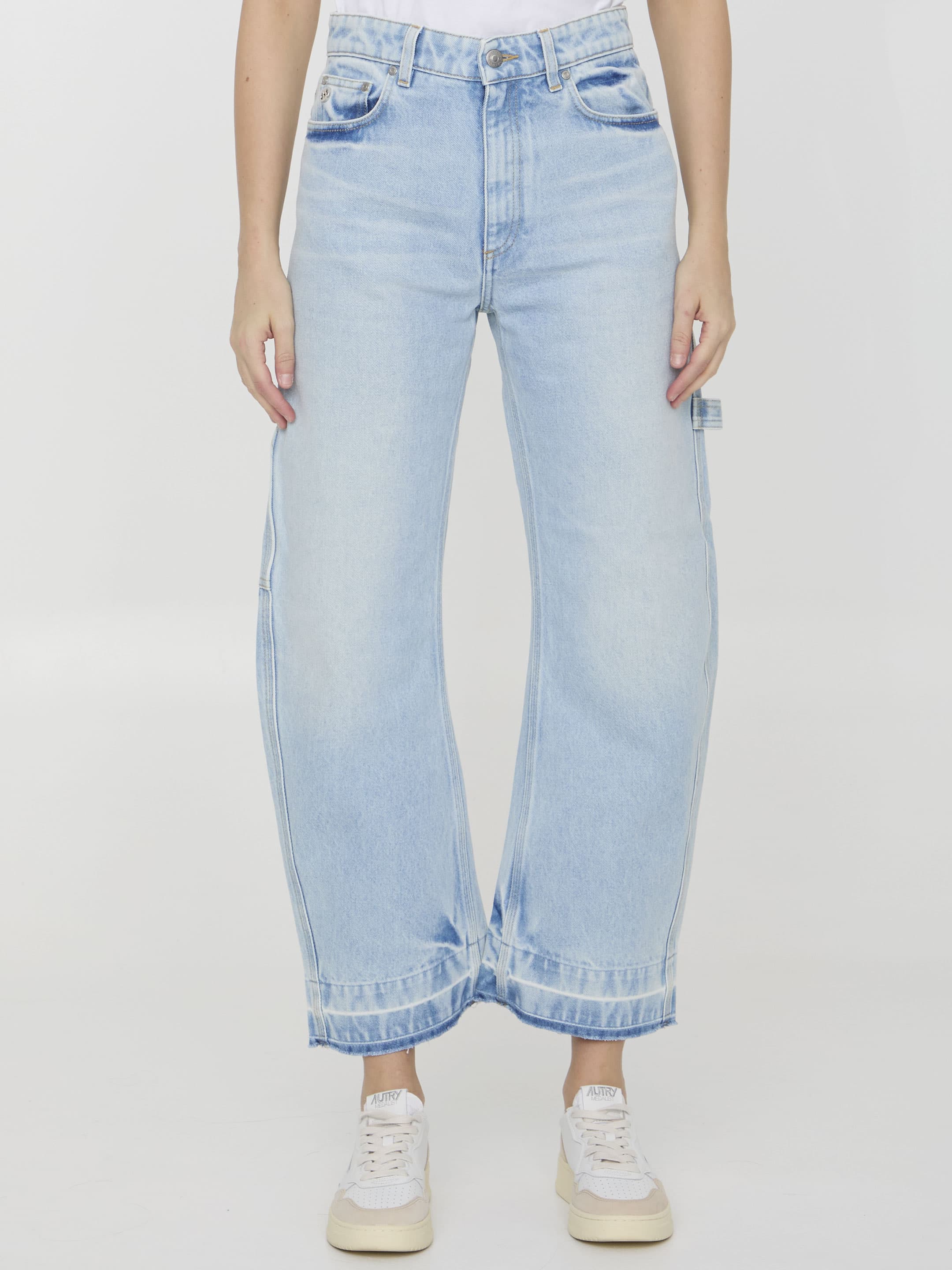 Stella McCartney Banana Leg Utility Jeans