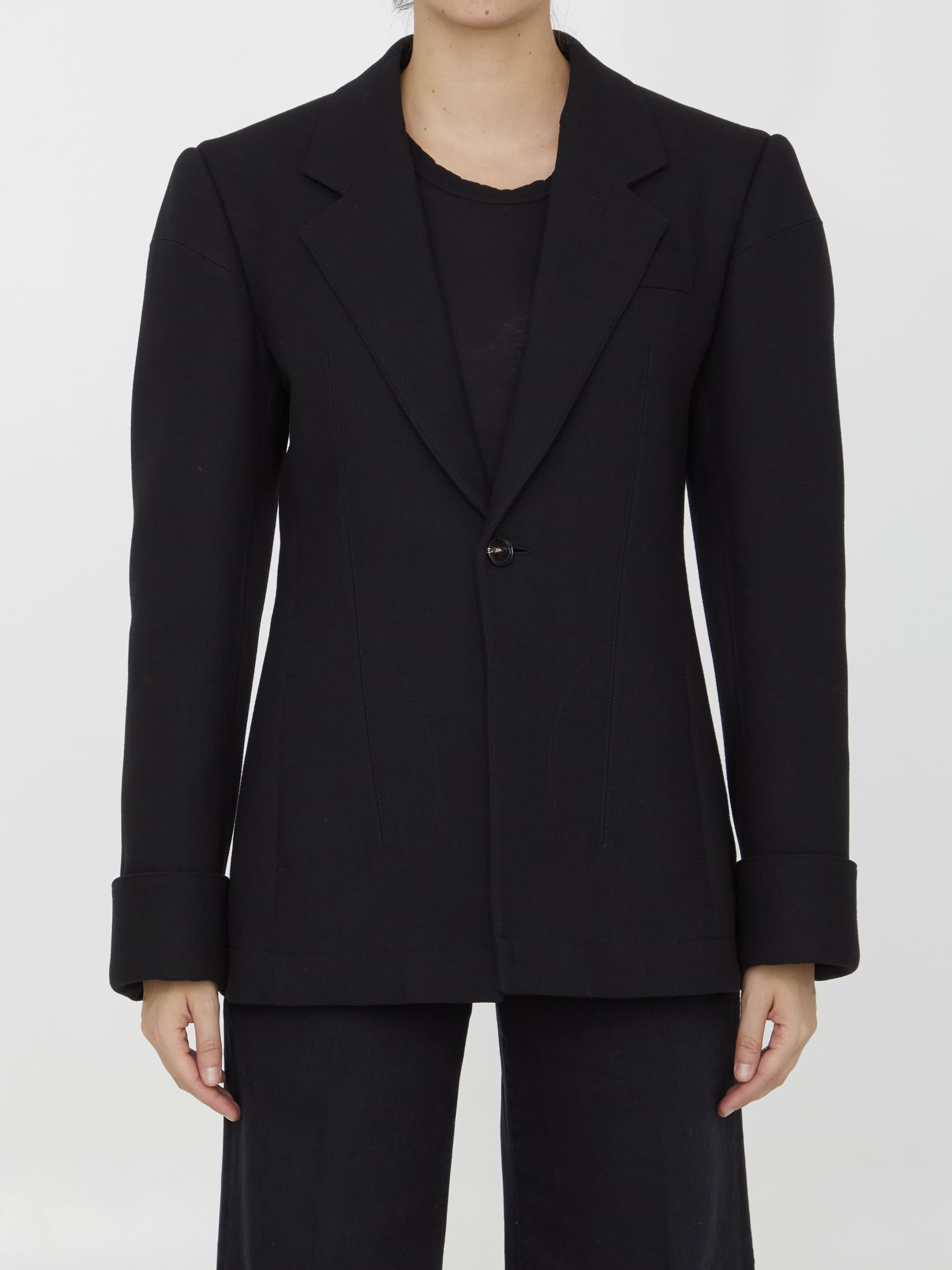 Bottega Veneta Structured Cotton Jacket