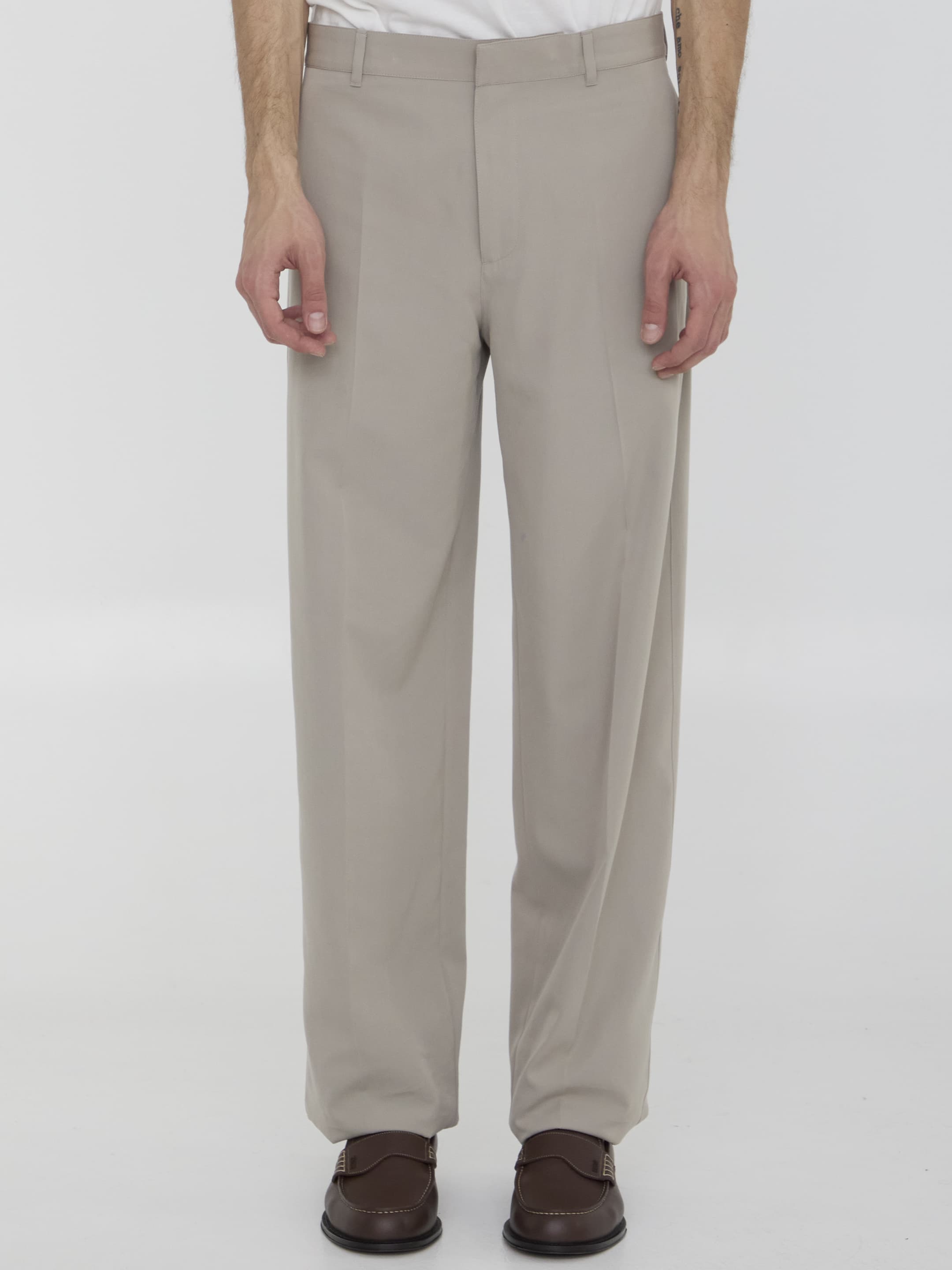 Dior HOMME Trousers in Cotton and Nylon