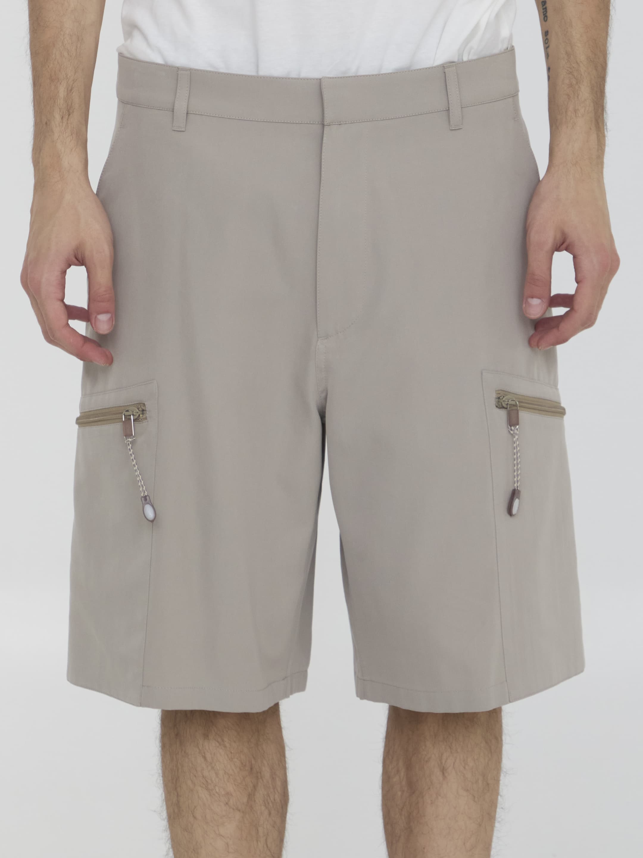 Dior HOMME Bermuda Shorts in Cotton and Nylon
