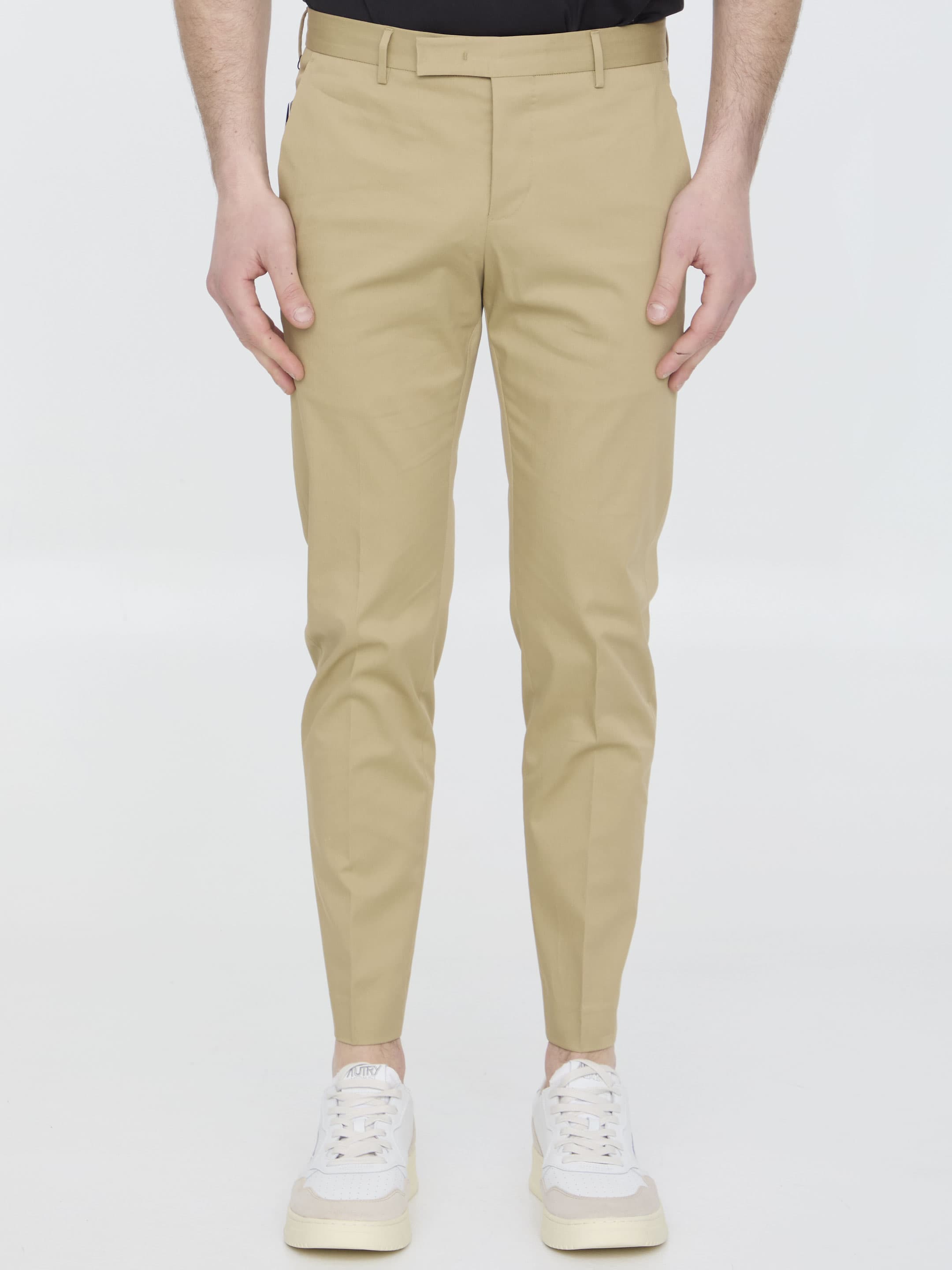 Pt Torino Cotton Trousers