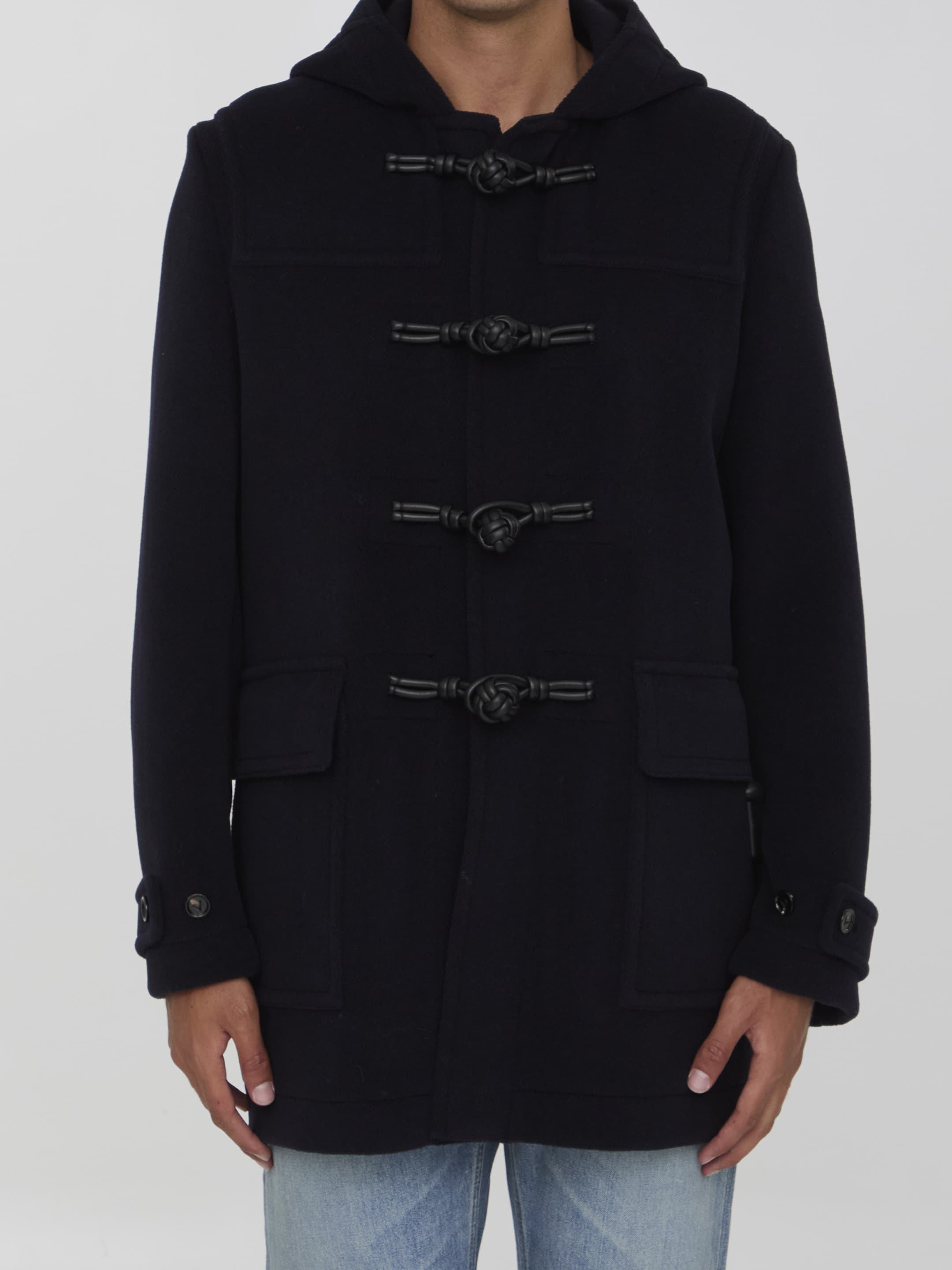 Bottega Veneta Duffle Coat in Wool