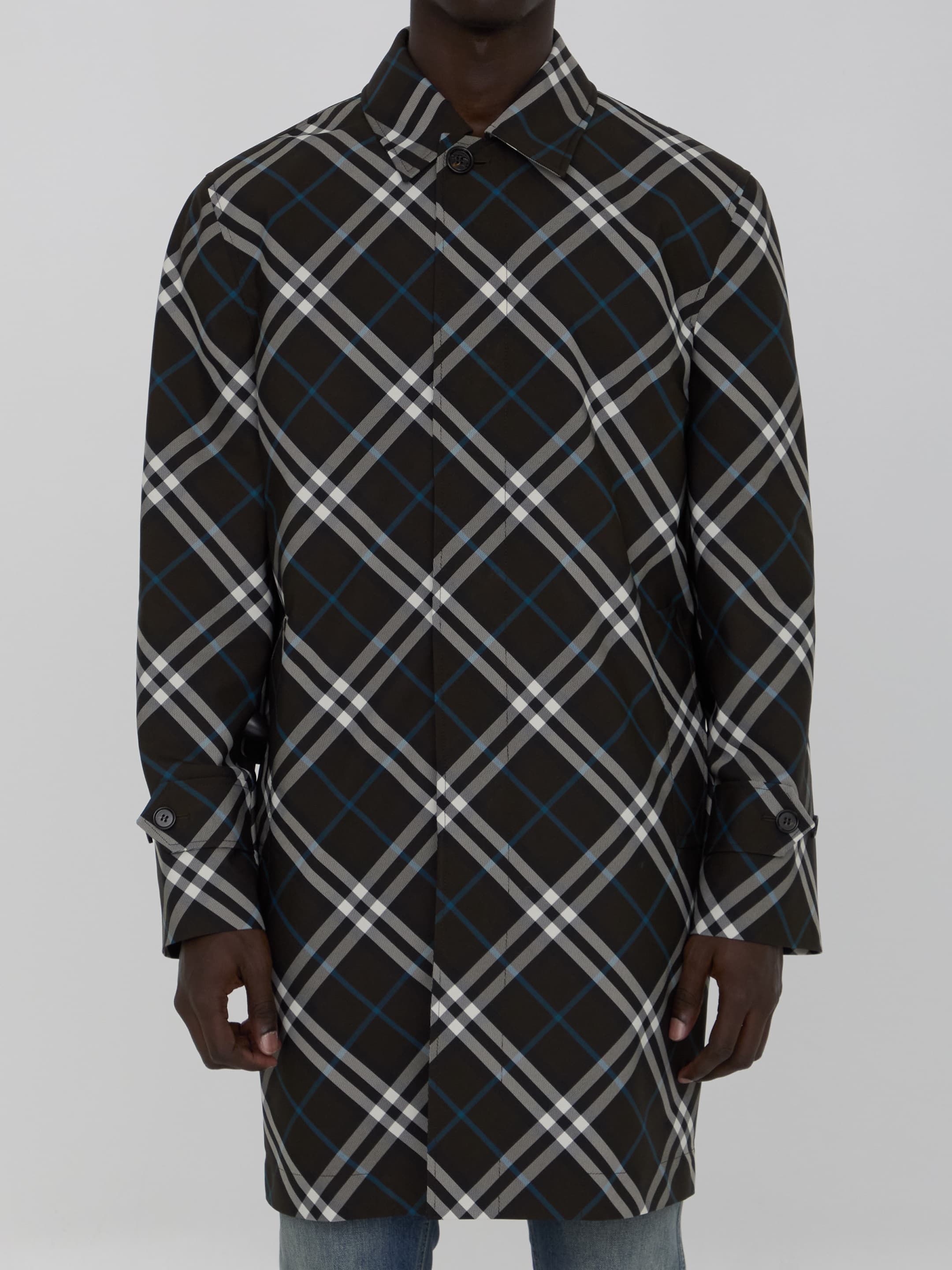 Burberry Check Medium Trench Coat