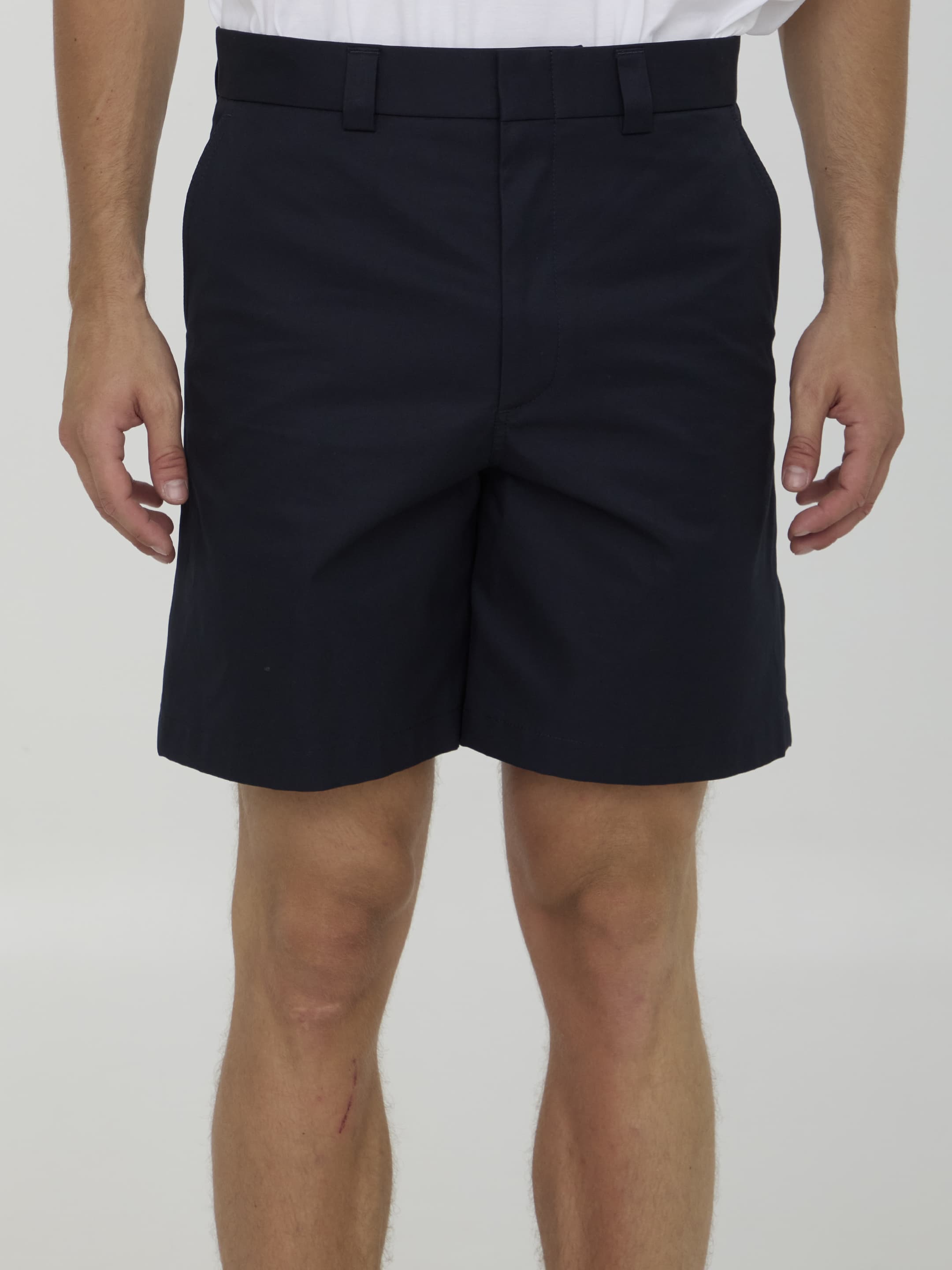 Gucci Bermuda Shorts in Double Cotton Twill