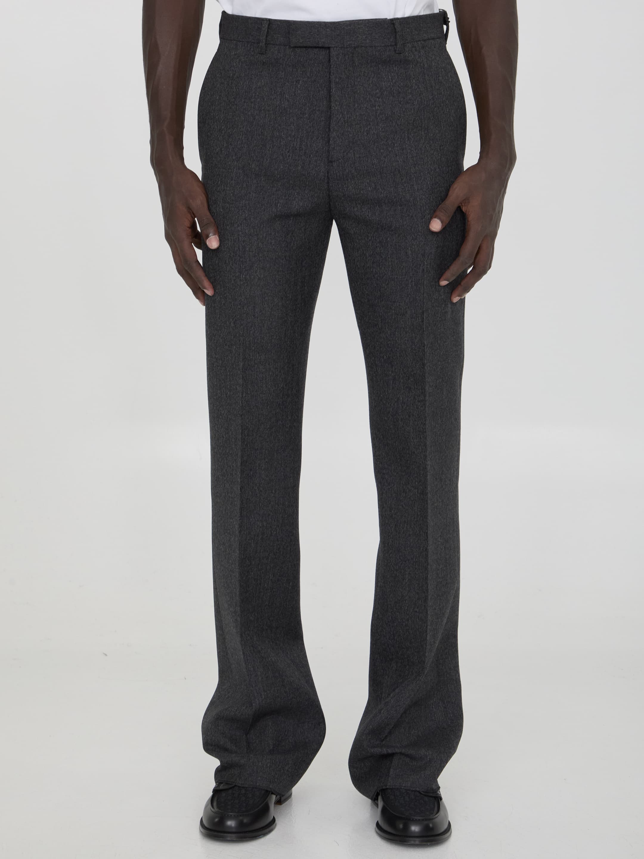 Dior HOMME Flare Pleated Pants