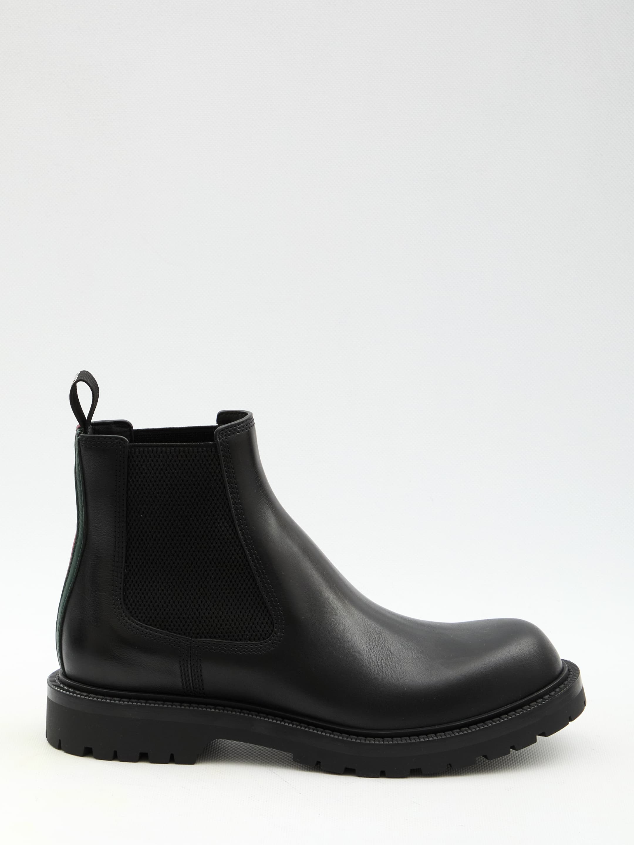 Gucci Chelsea Boots with Web