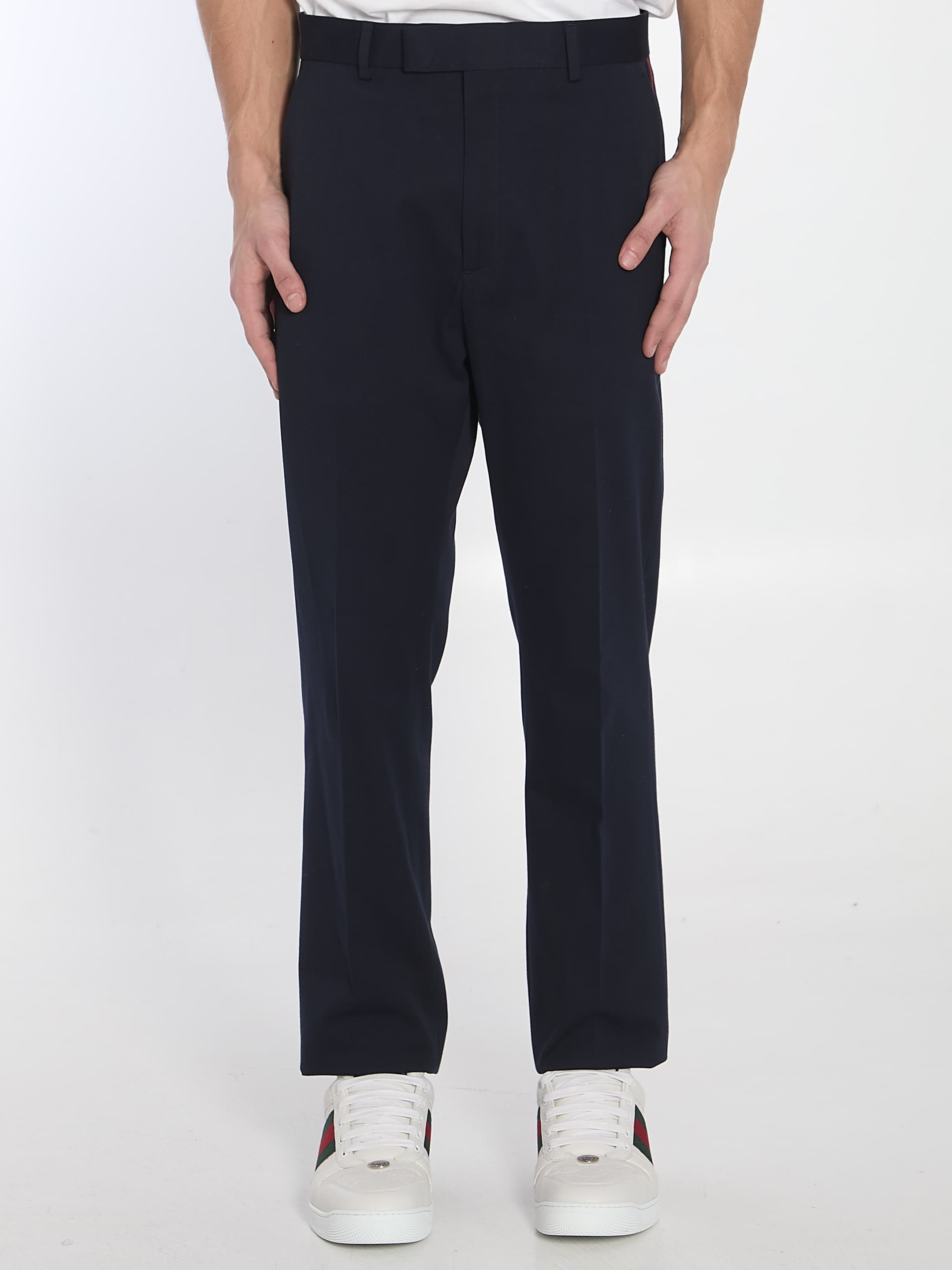 Gucci Web Tailored Trousers