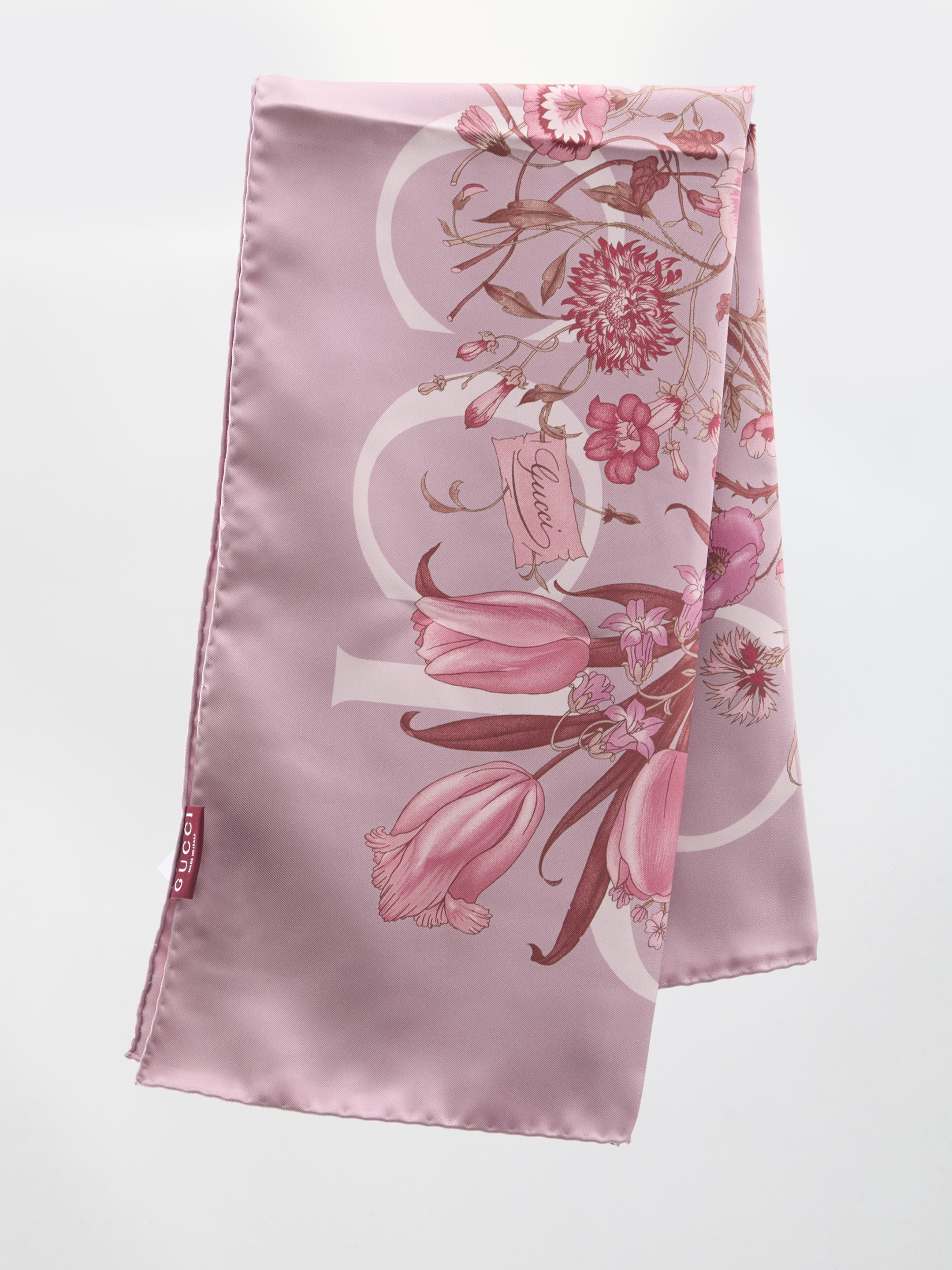 Gucci Printed Silk Foulard