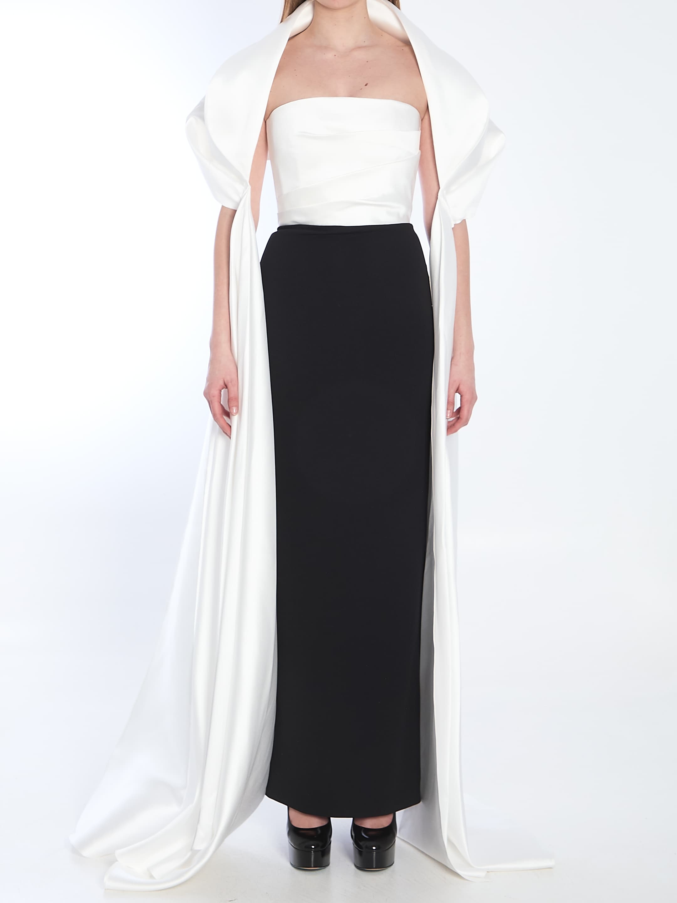 SOLACE LONDON Vera Long Dress