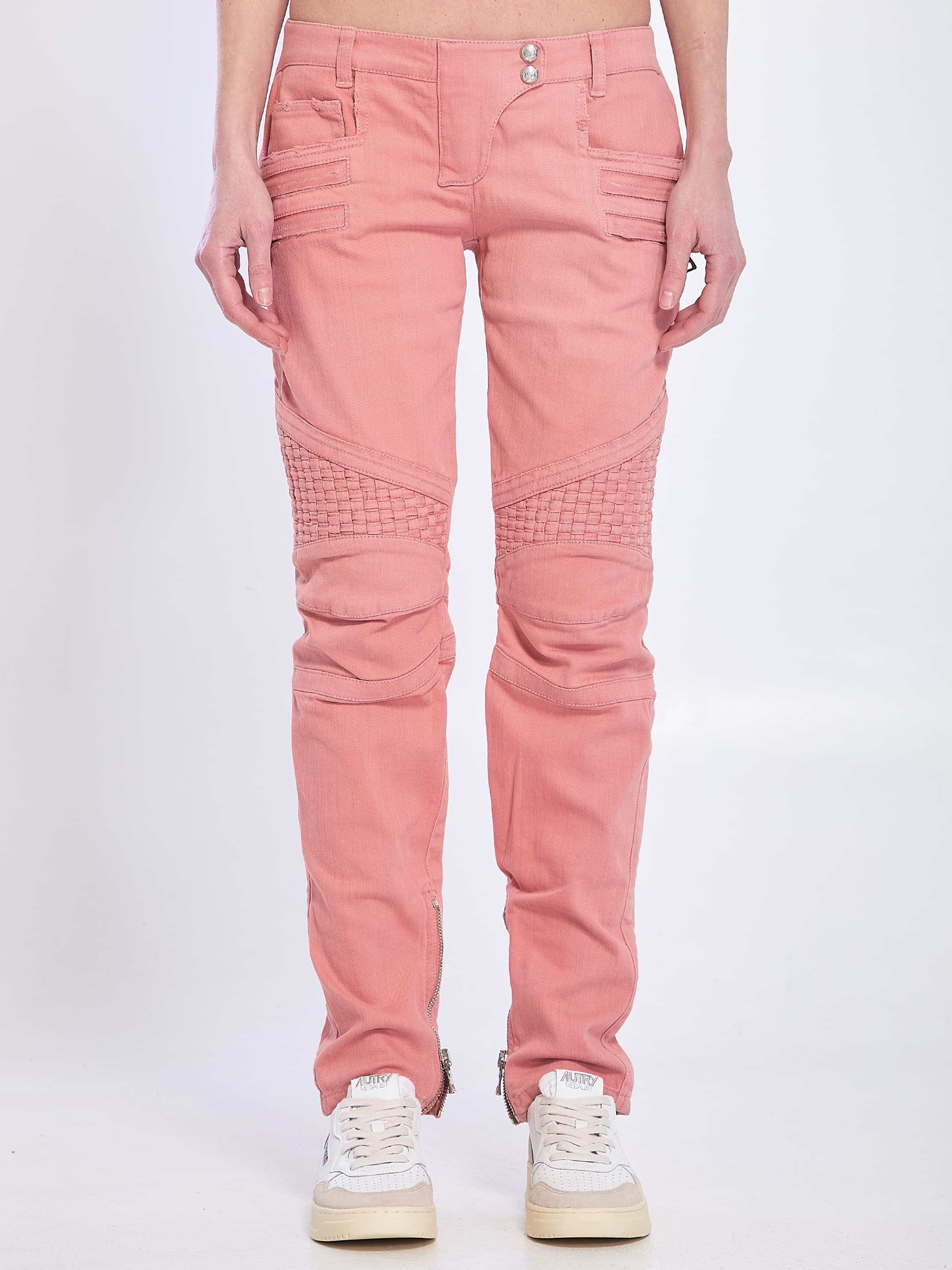Balmain Pink Jeans