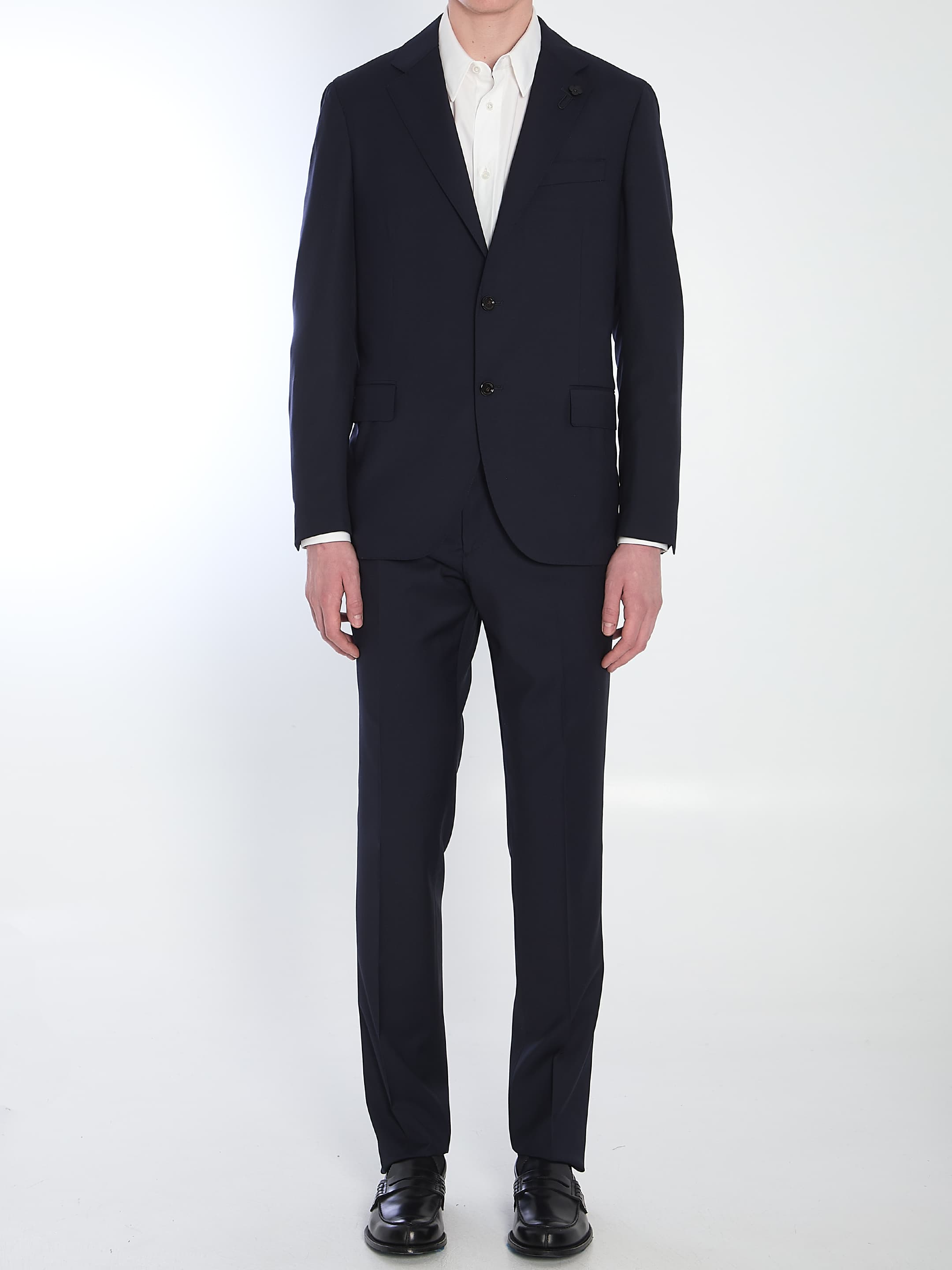 LARDINI Wool Two-piece Suit
