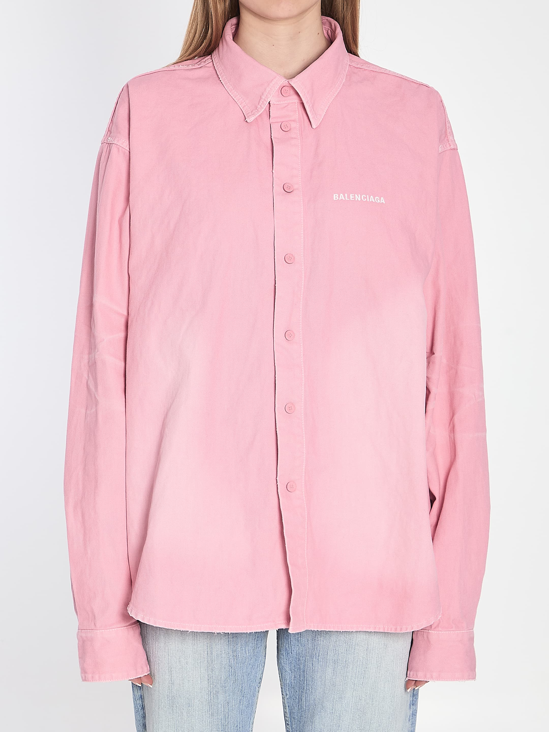 Balenciaga Denim Overshirt