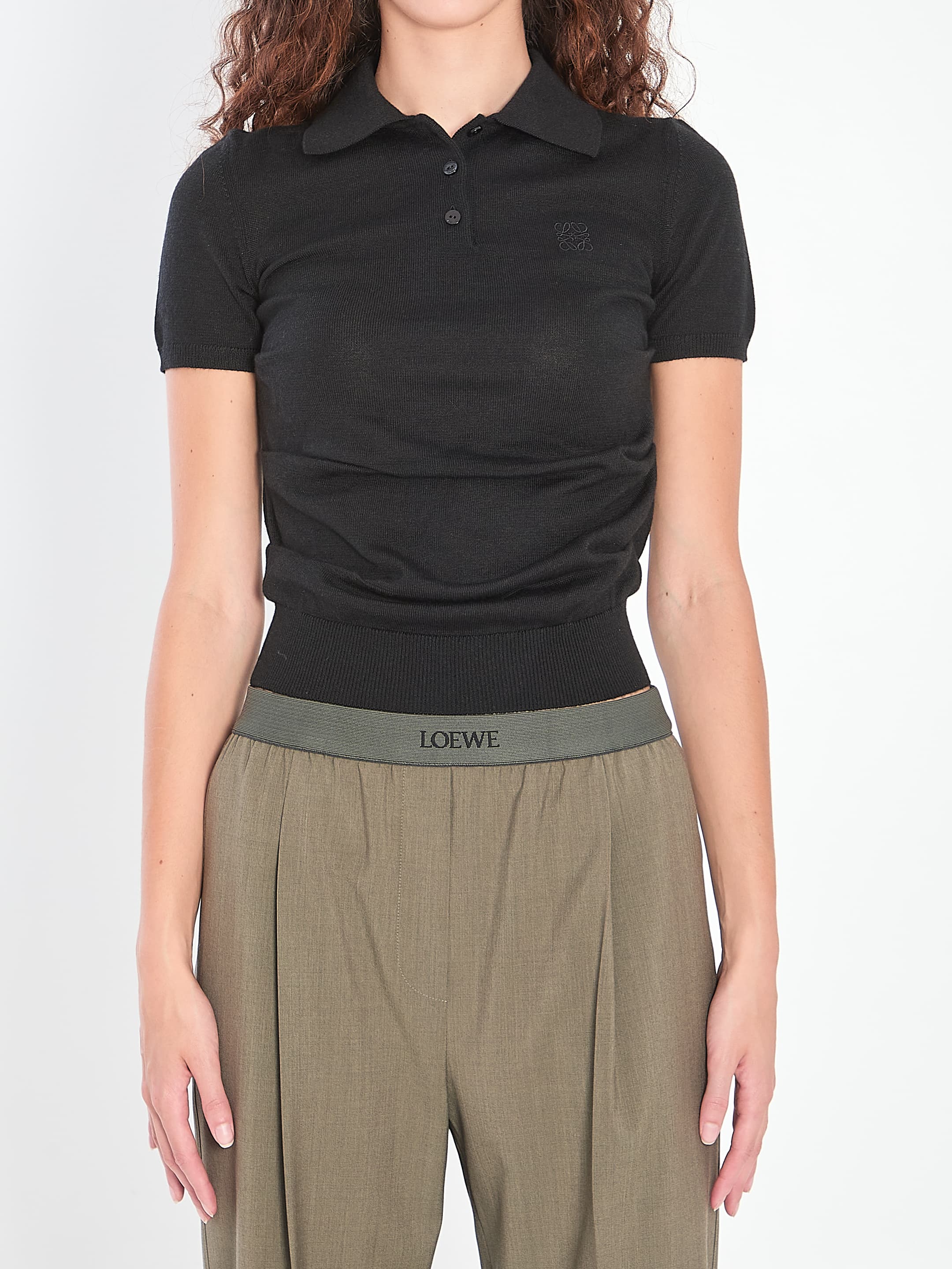 Loewe Black Polo Shirt