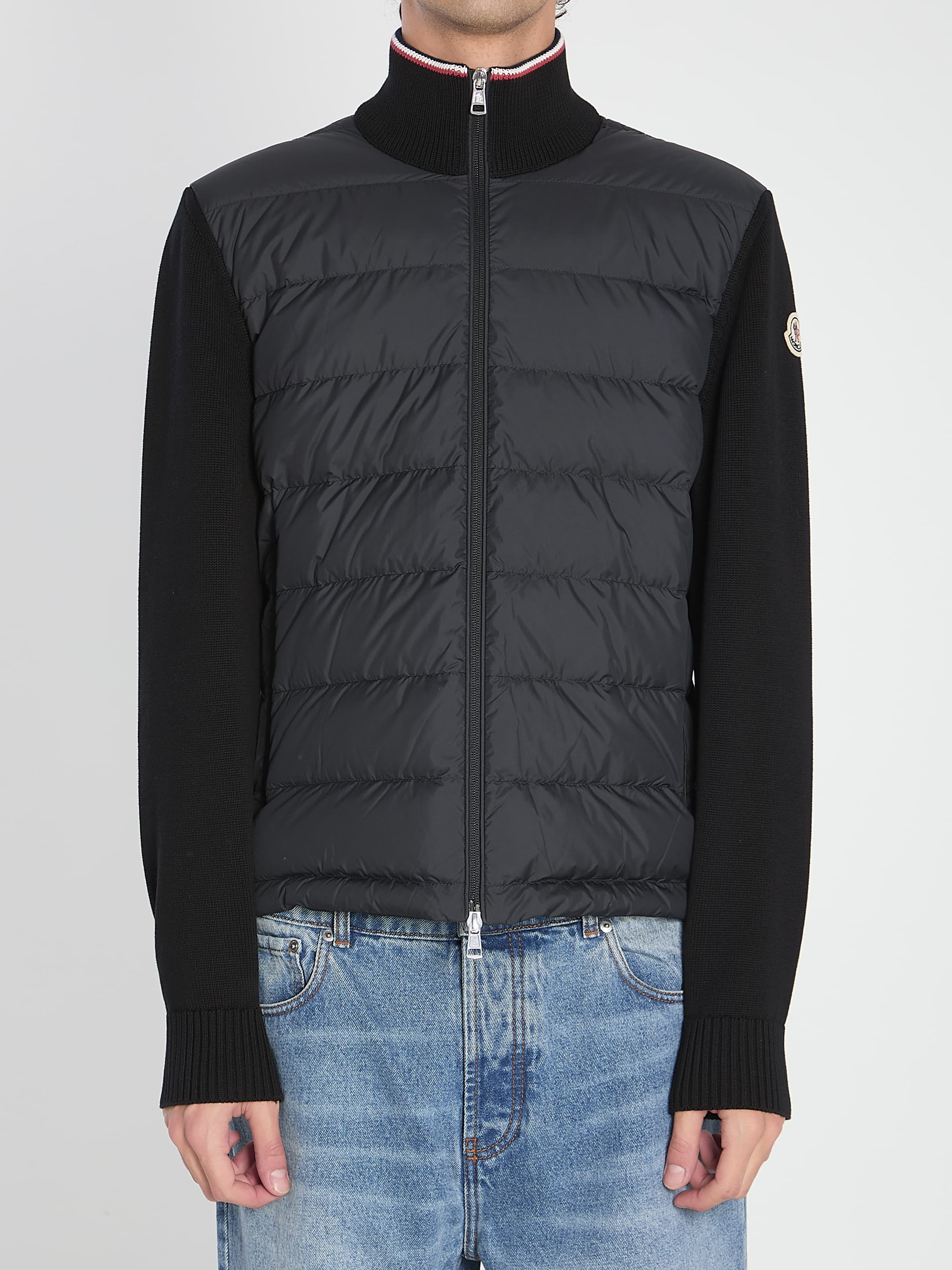 Moncler Padded Cotton Cardigan