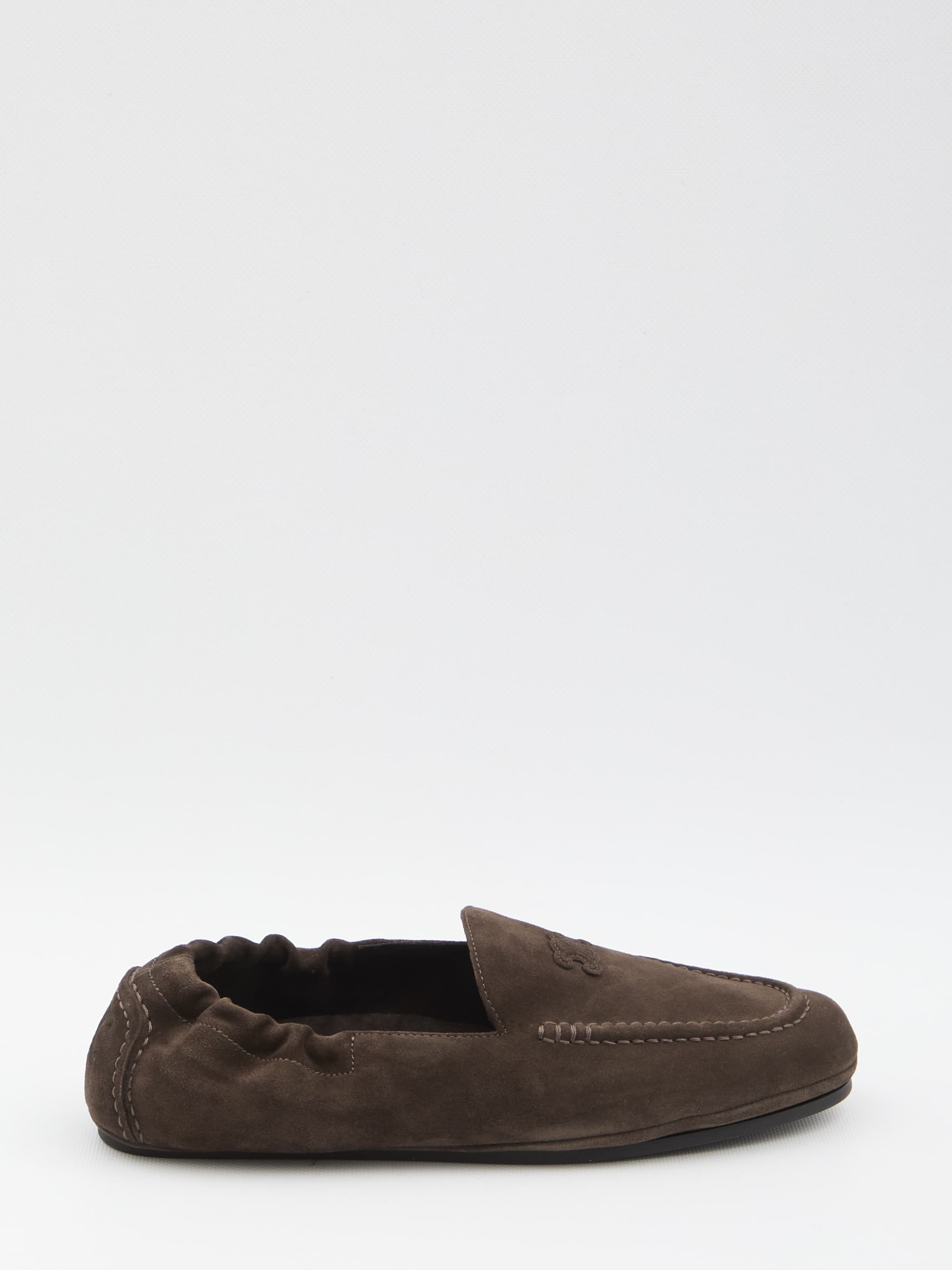 Celine Triomphe Loafer with Elastic Insert