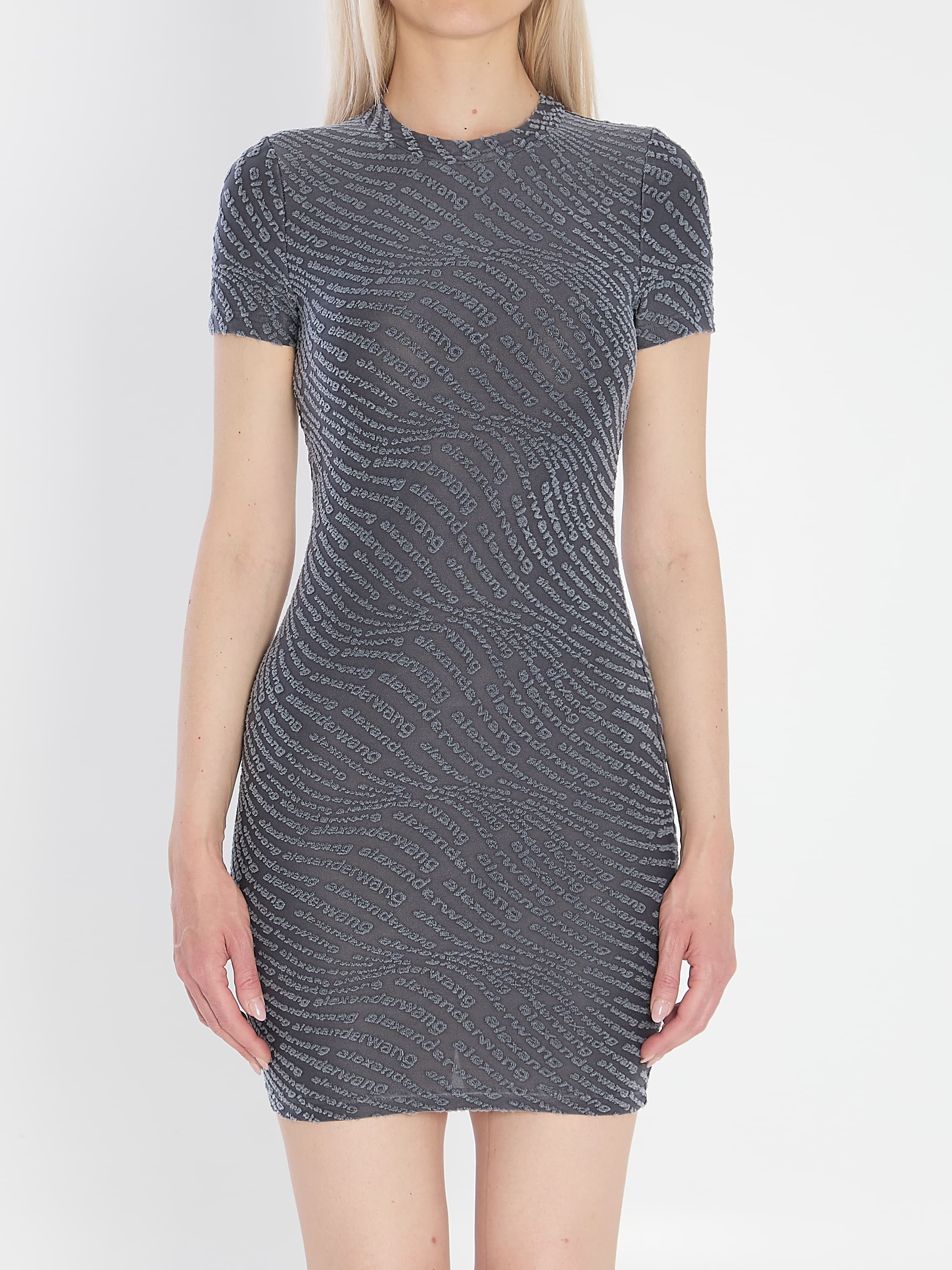 Alexander Wang Mini Dress in Graphite