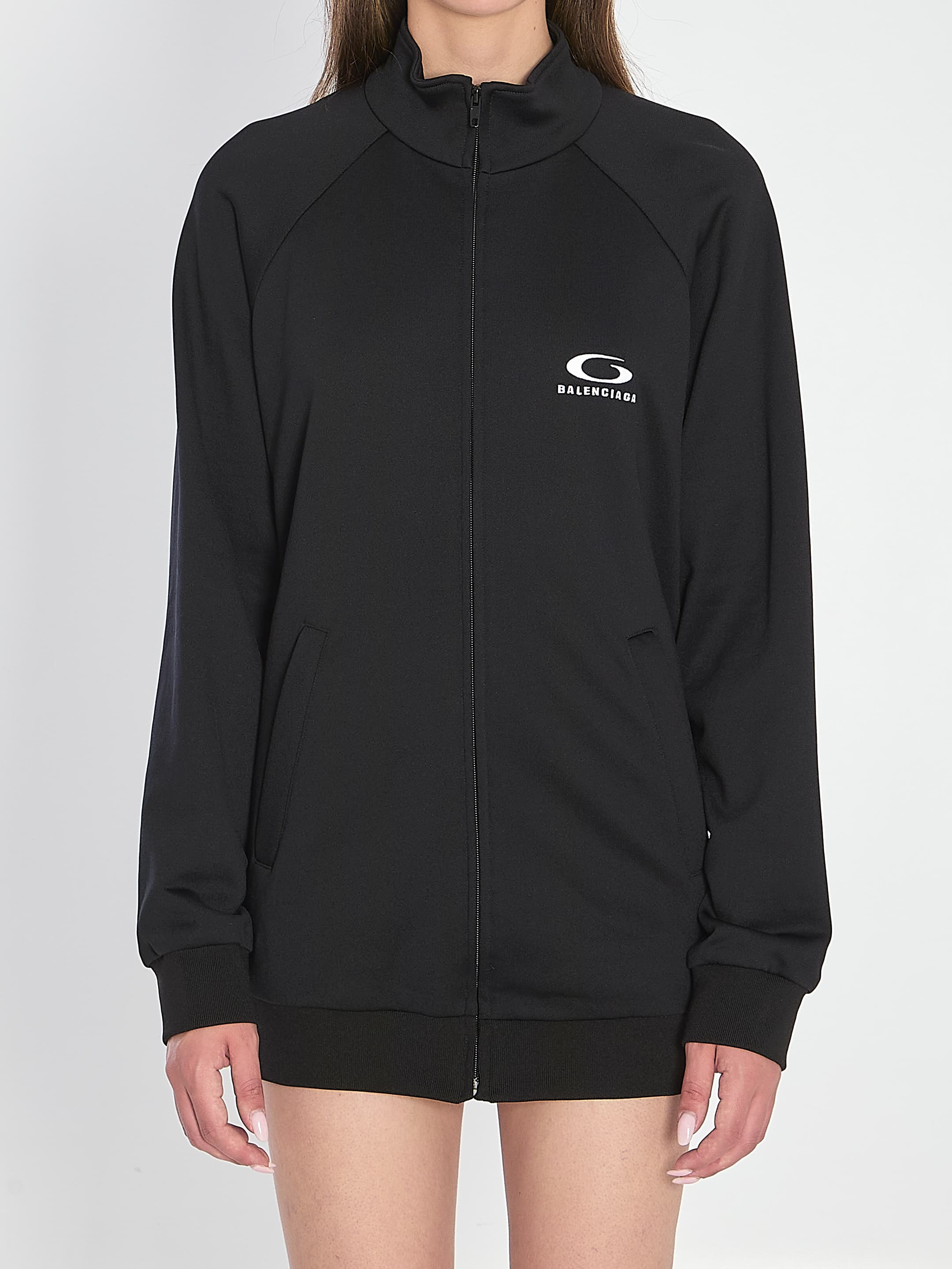 Balenciaga Tracksuit Dress with Cut-out