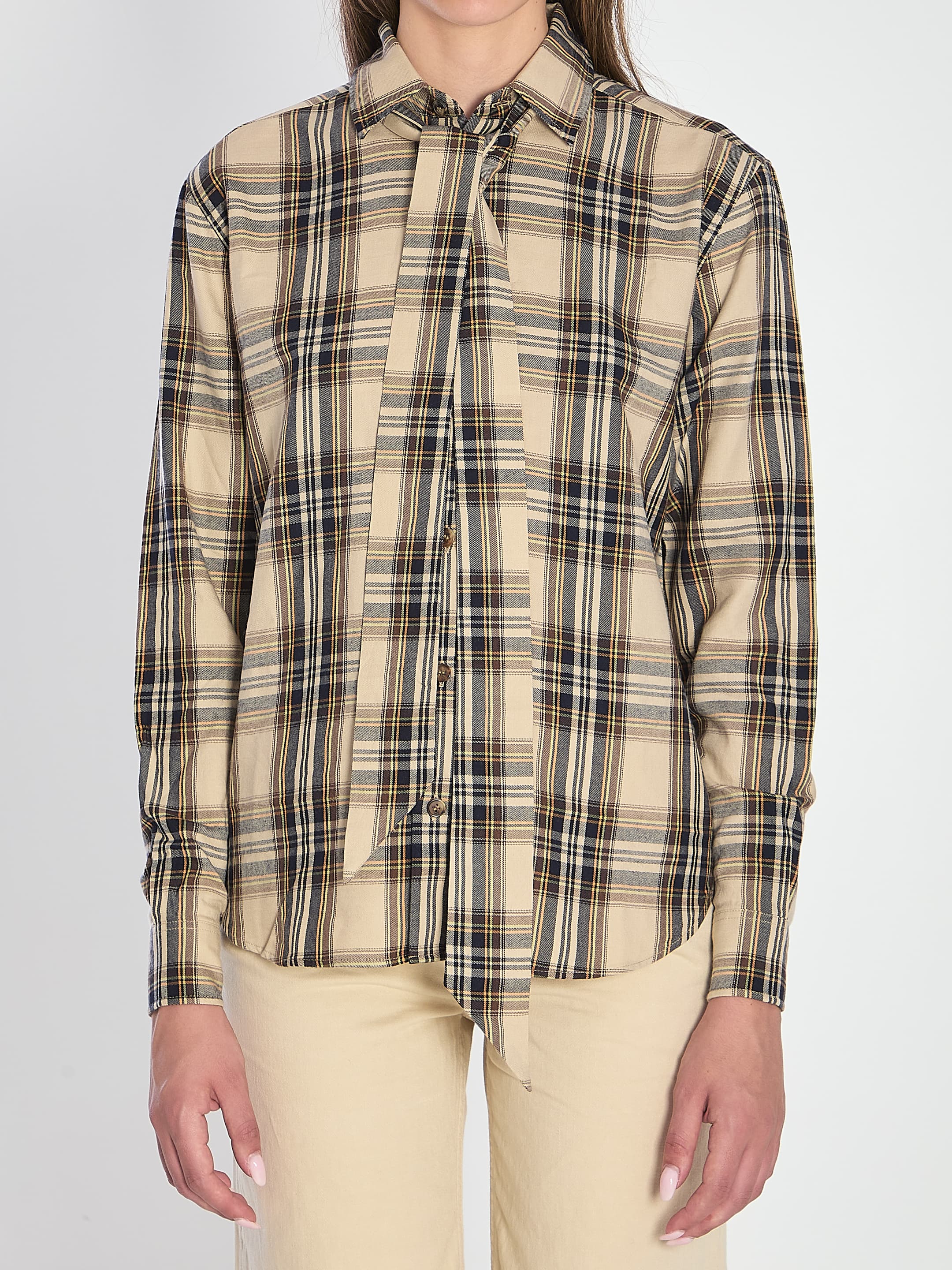 Saint Laurent Lavallière Cassandre Shirt