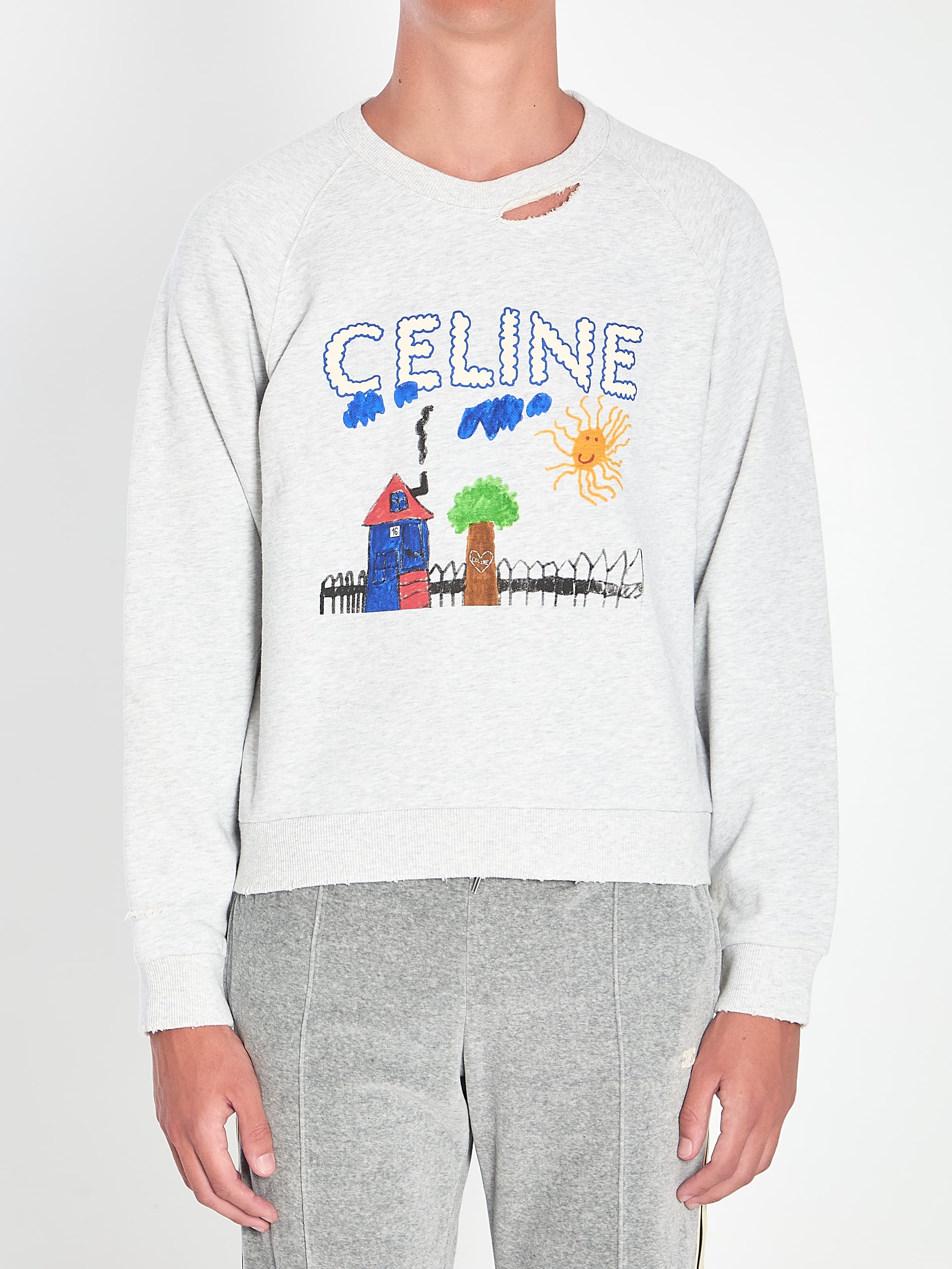 Celine Limited Edition Printed Sweatshirt