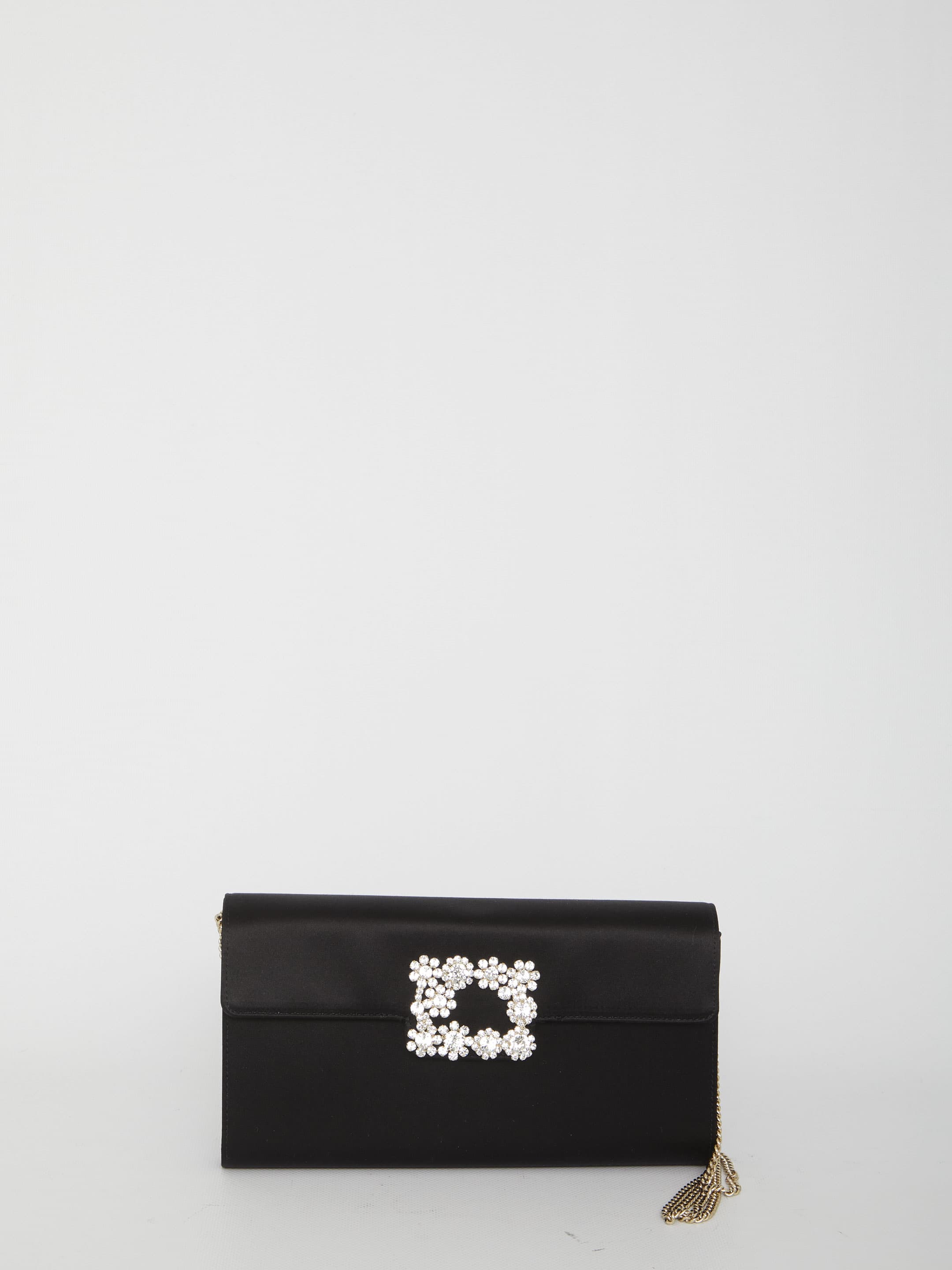 Roger Vivier Flower Buckle Pouch
