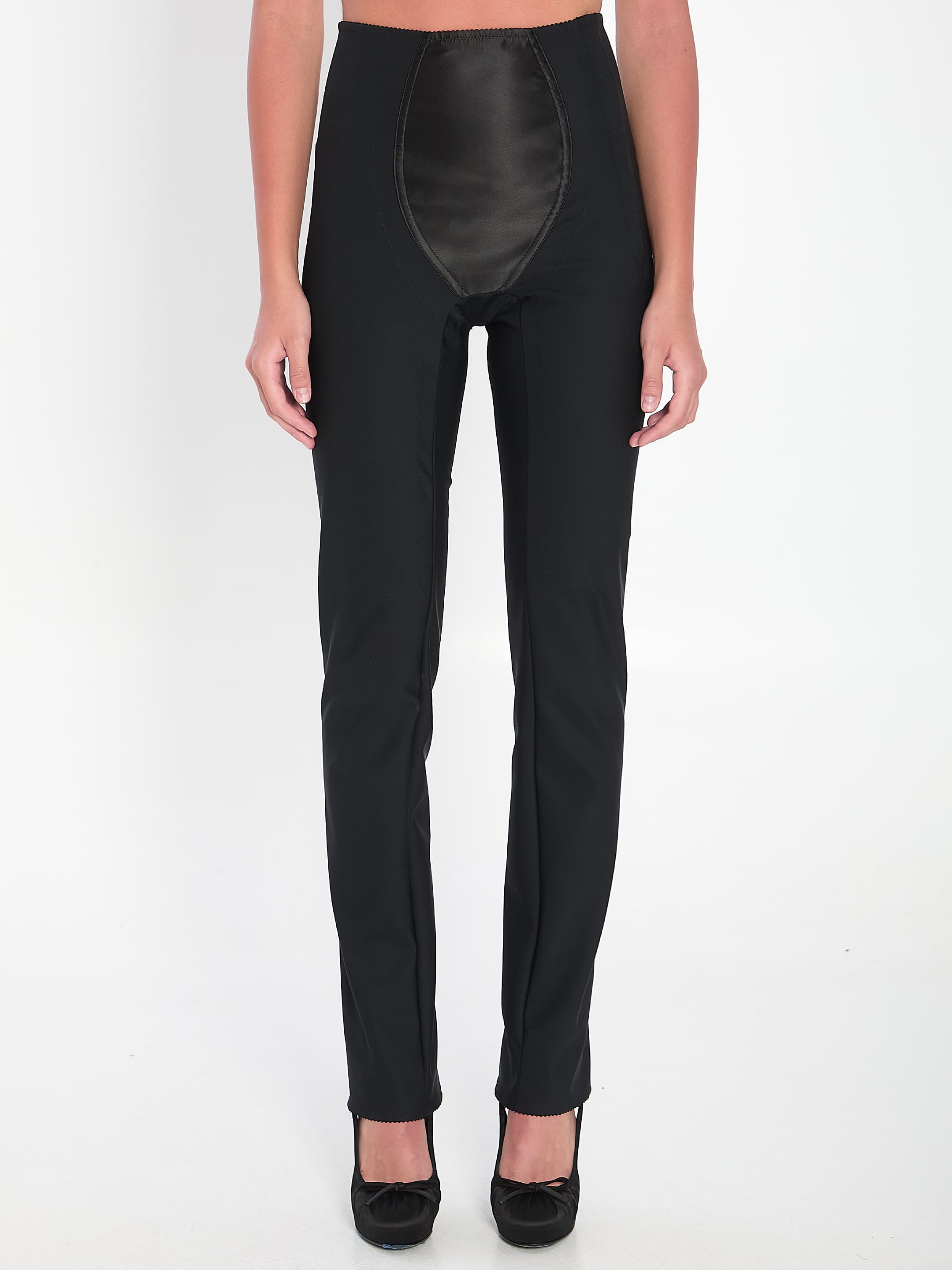 Dolce&Gabbana Leggings in Stretch Satin