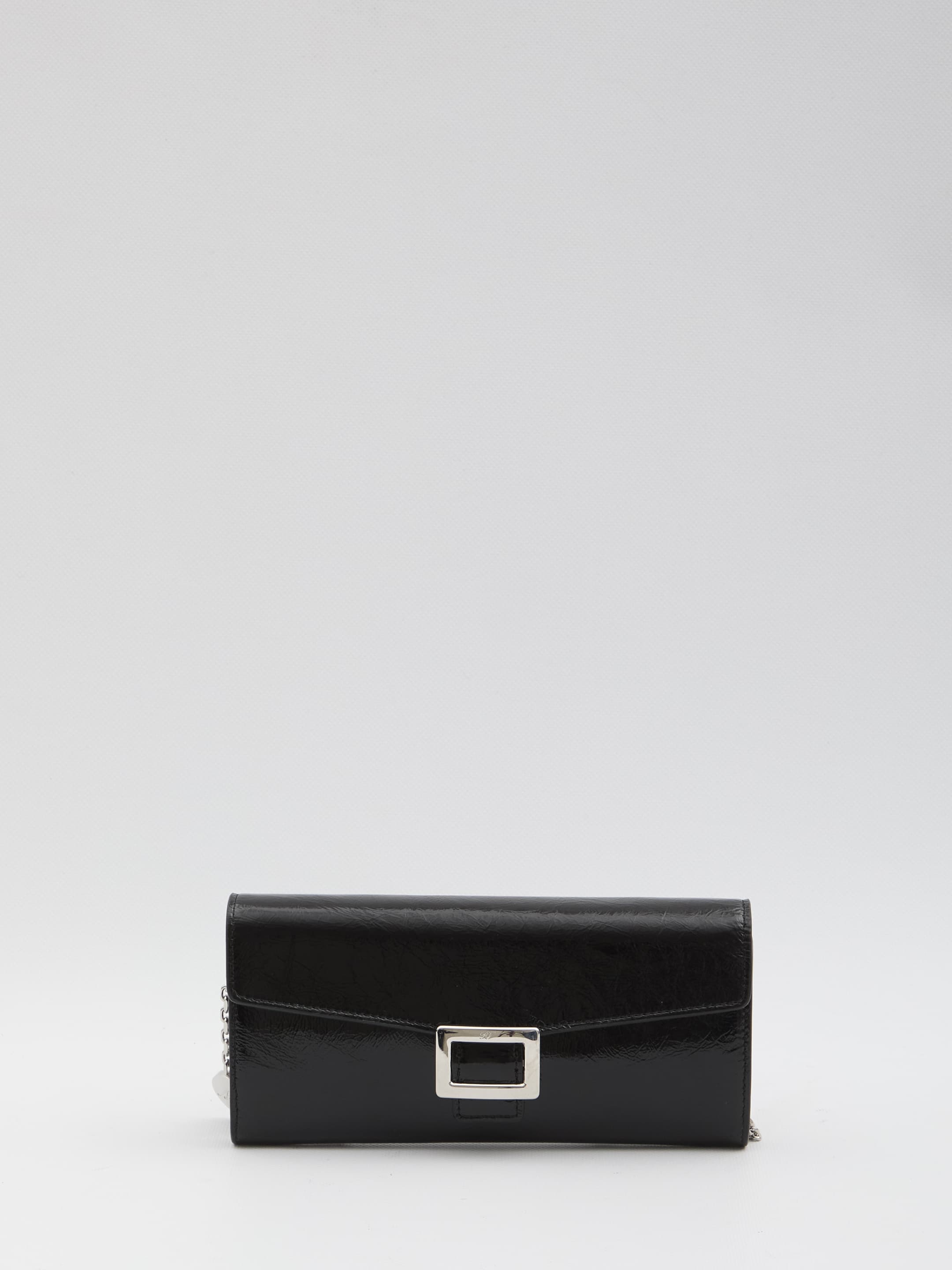 Roger Vivier Belle Vivier Pochette with Chain