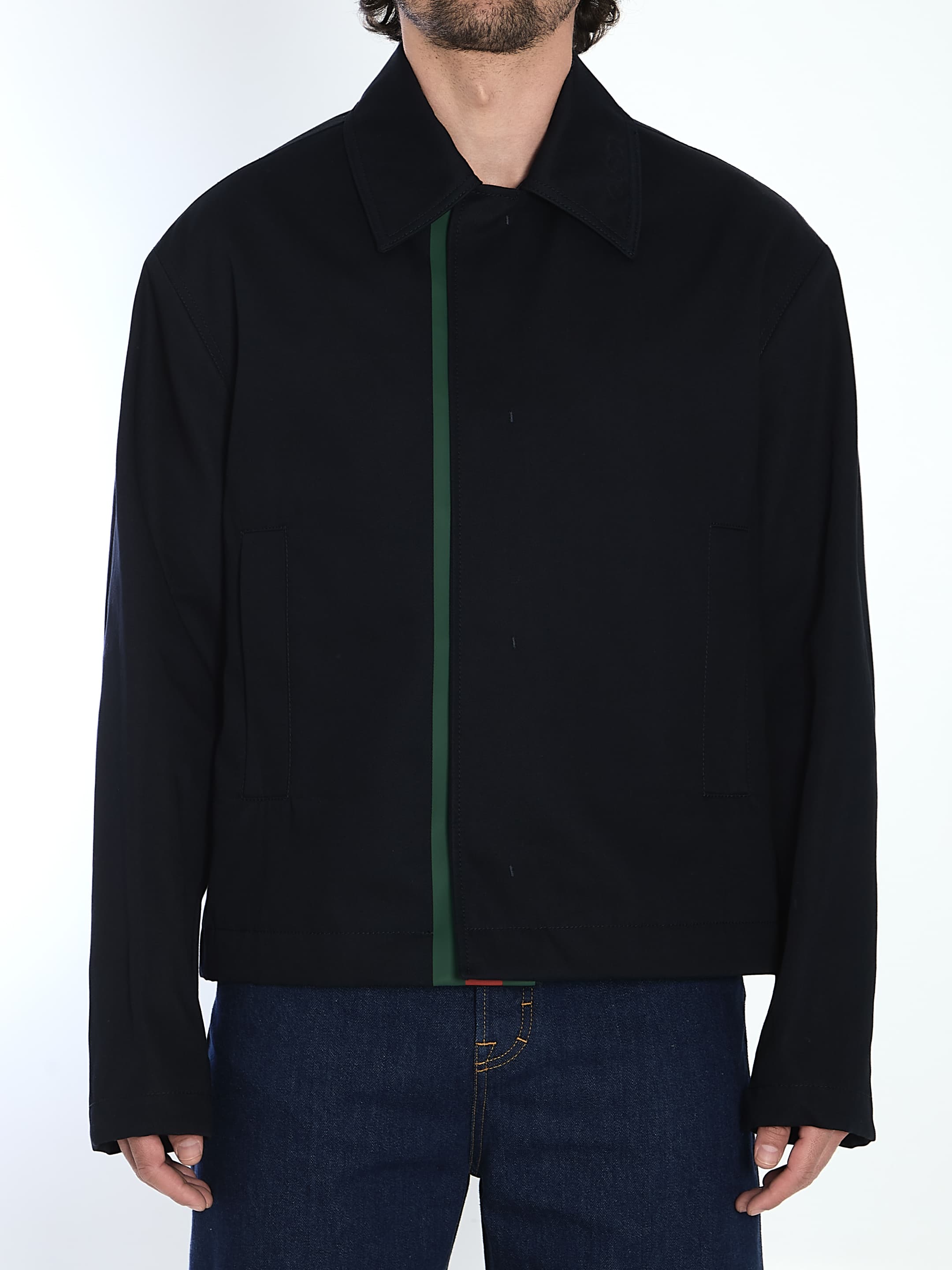 Gucci Cotton Gabardine Jacket