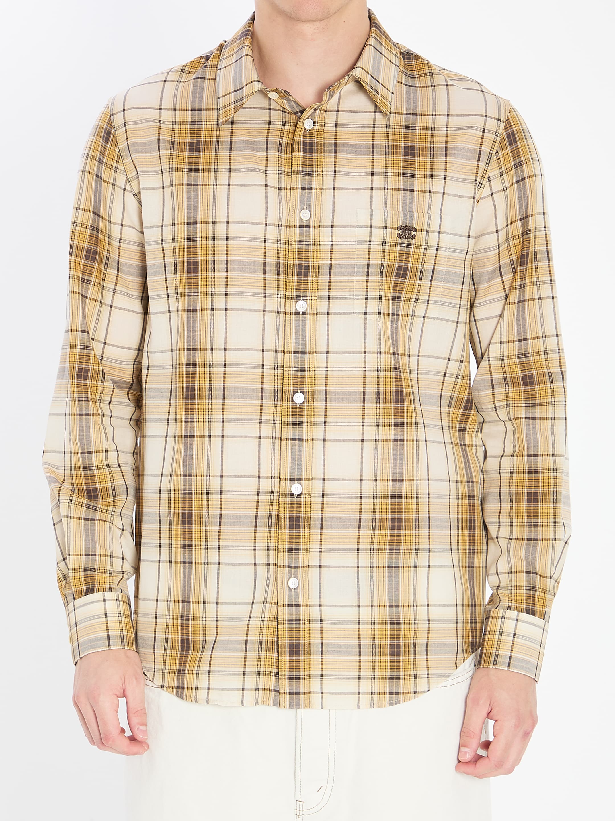 Celine Checked Shirt