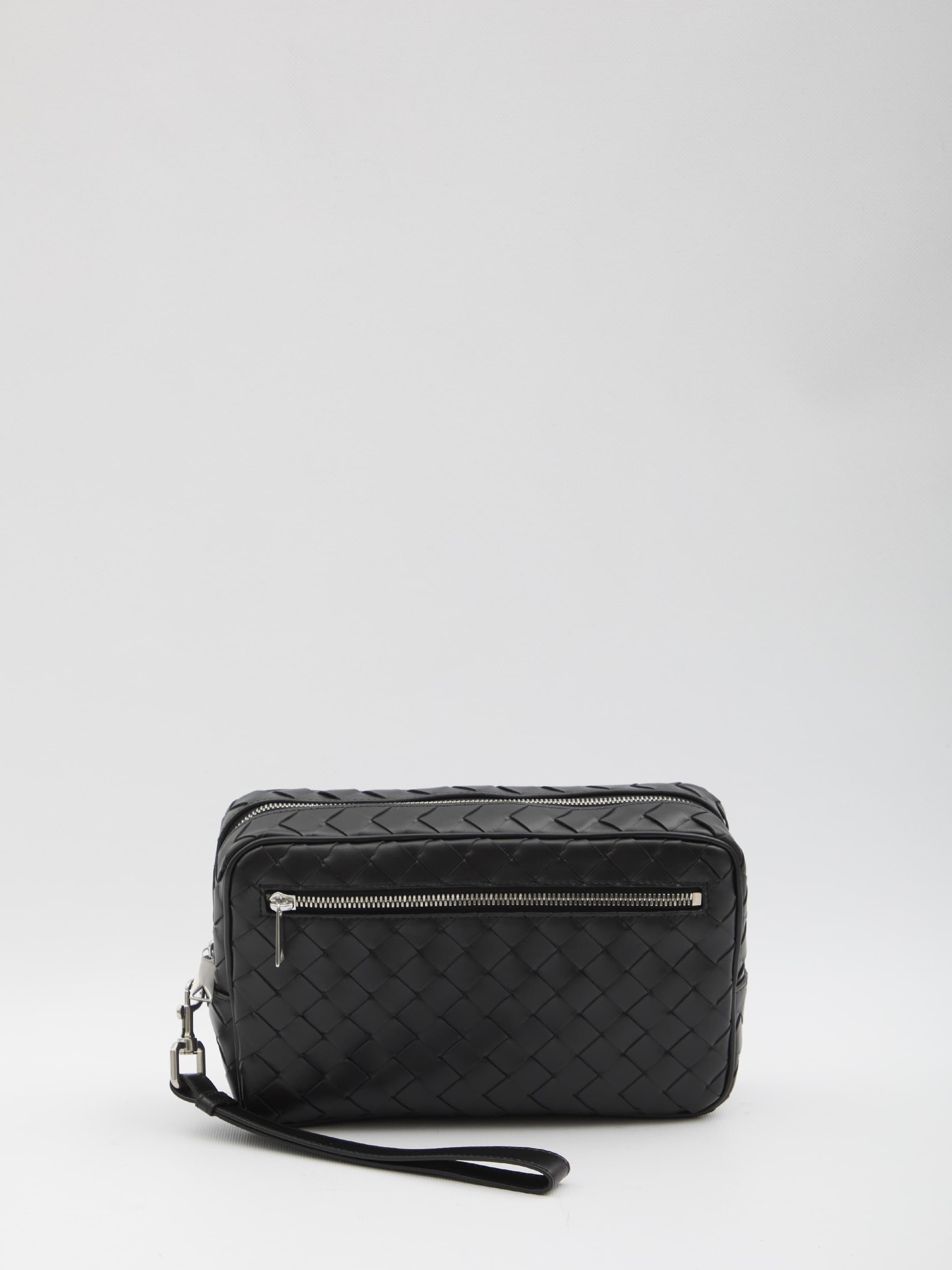 Bottega Veneta Intrecciato Clutch with Wrist Strap