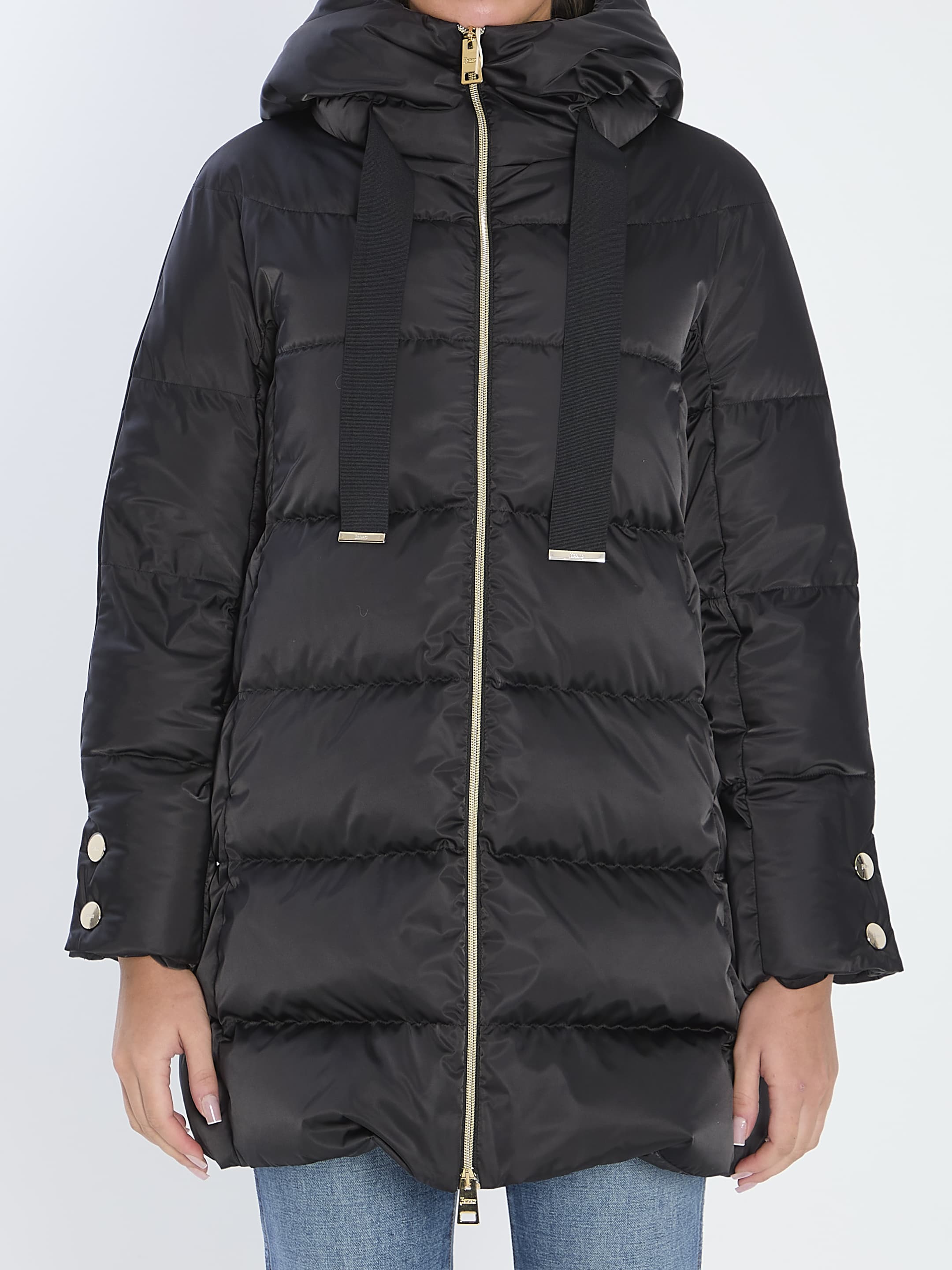 HERNO A-shape Puffer Jacket