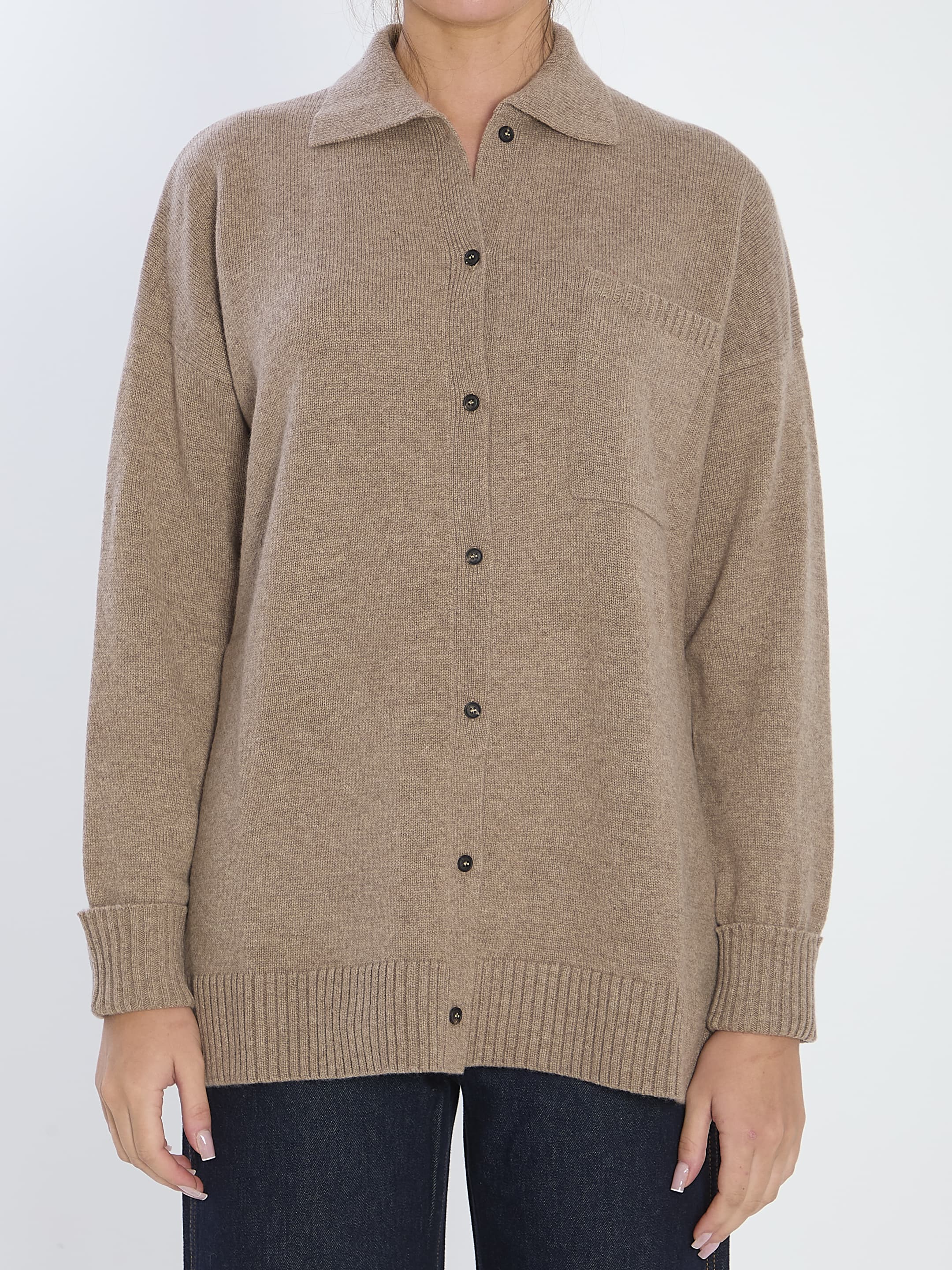 Max Mara Bull Cardigan in Cashmere