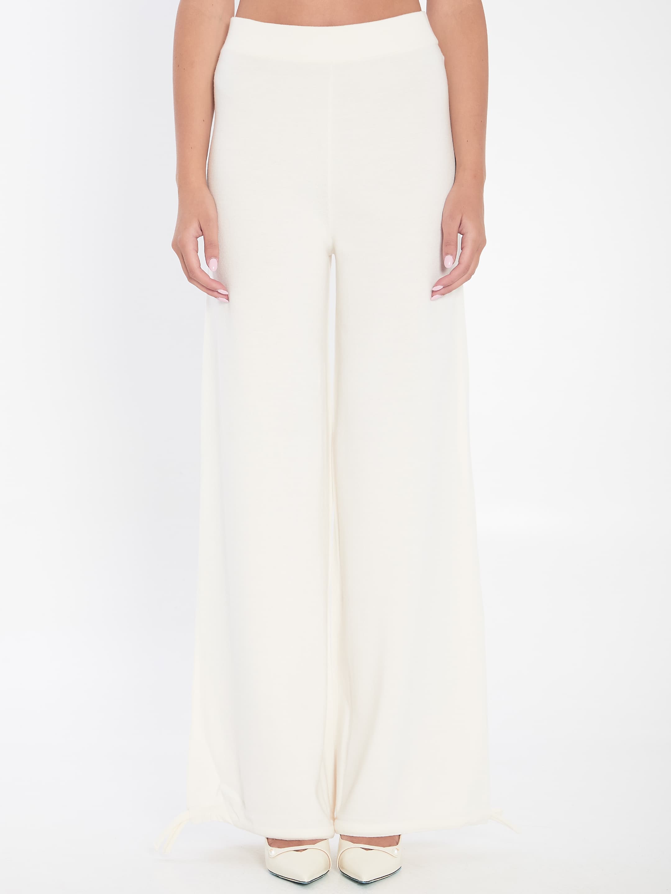 Max Mara Trousers in Wool Yarn