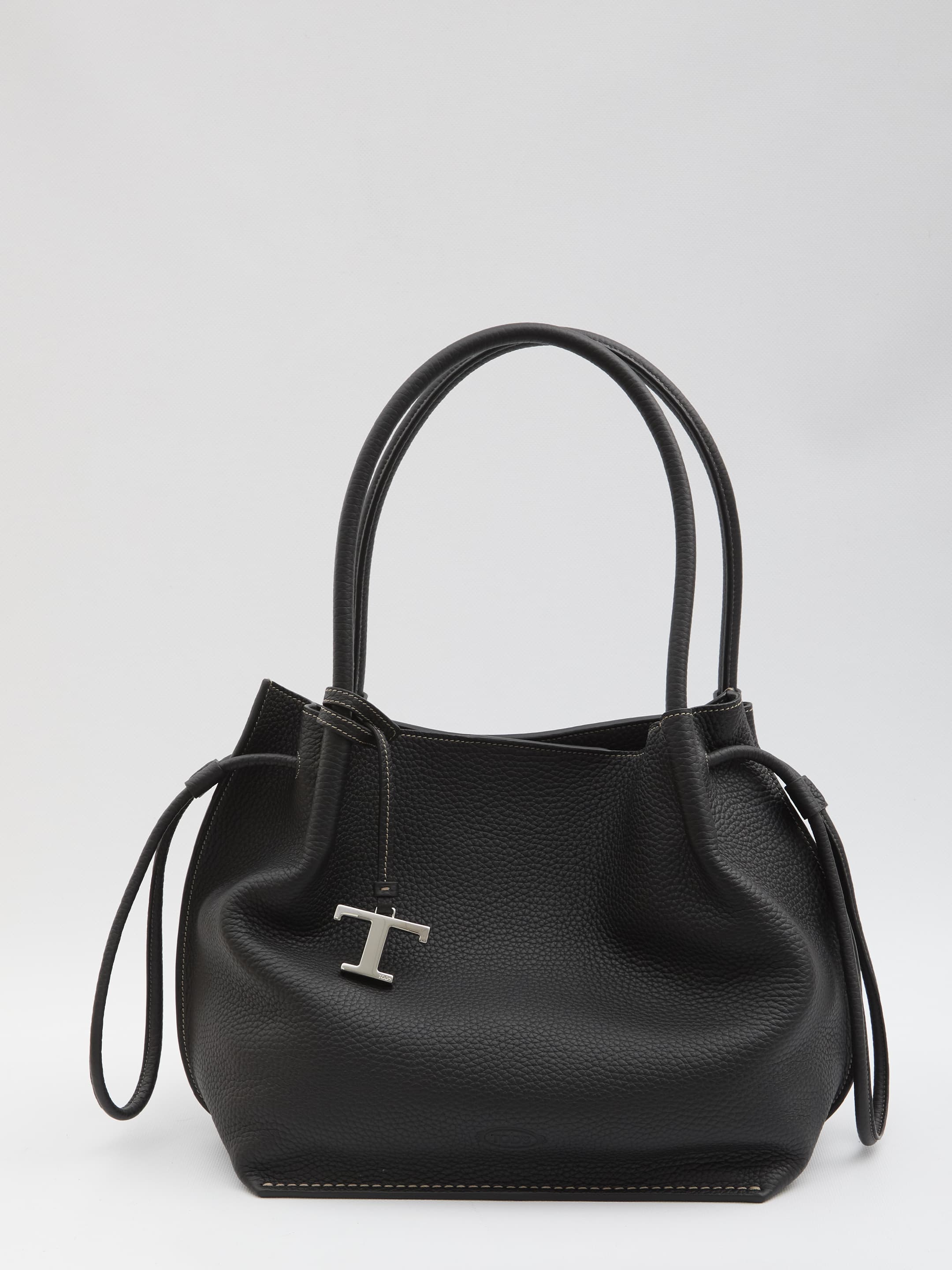 TOD'S Buz Black Medium Bag