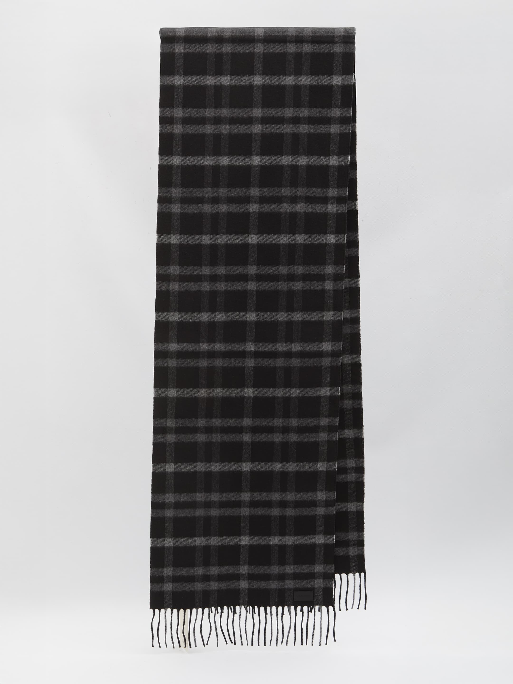 Saint Laurent Tartan Scarf