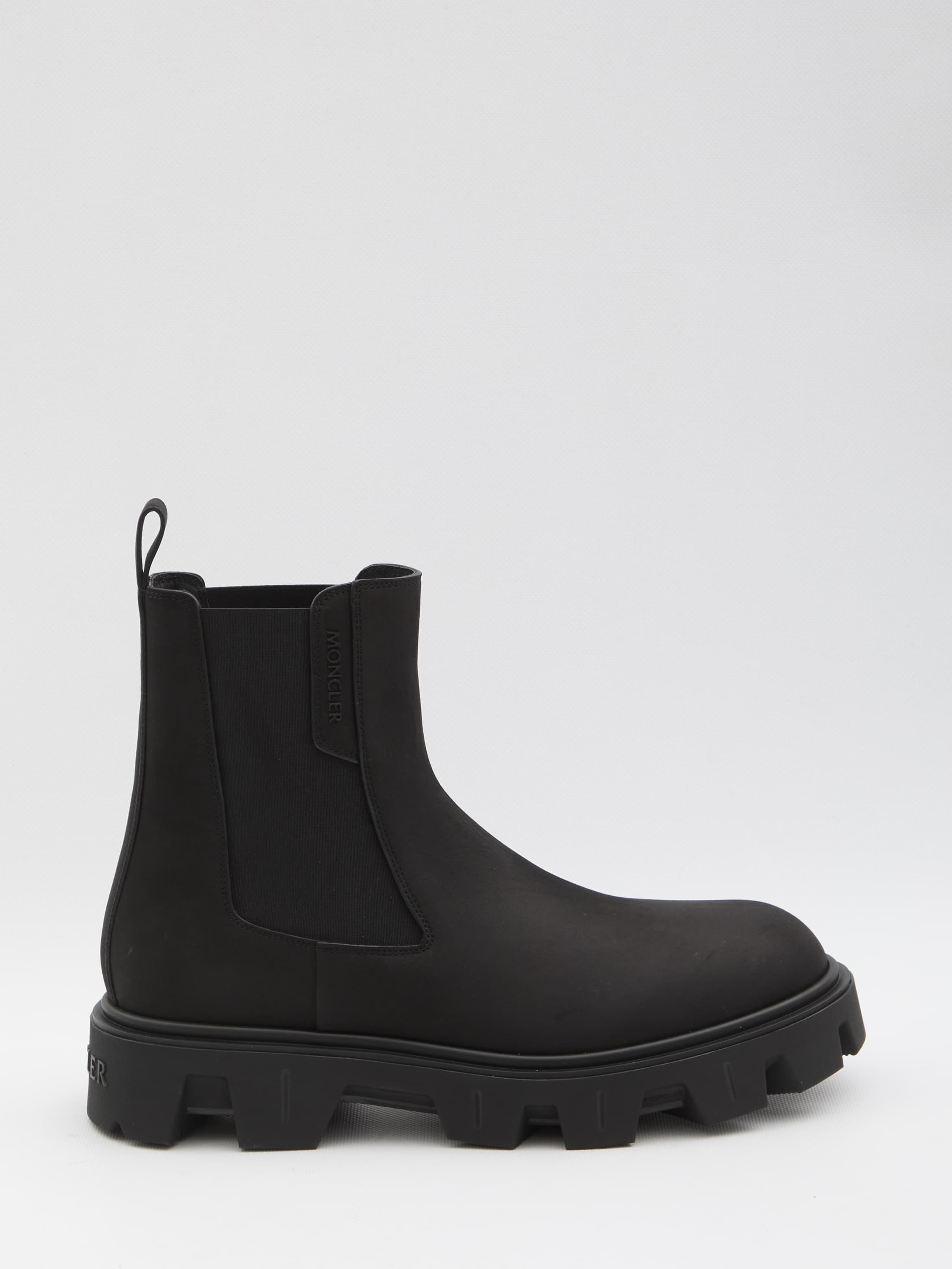 Moncler Chelsea Peak City Boots in Nubuck.