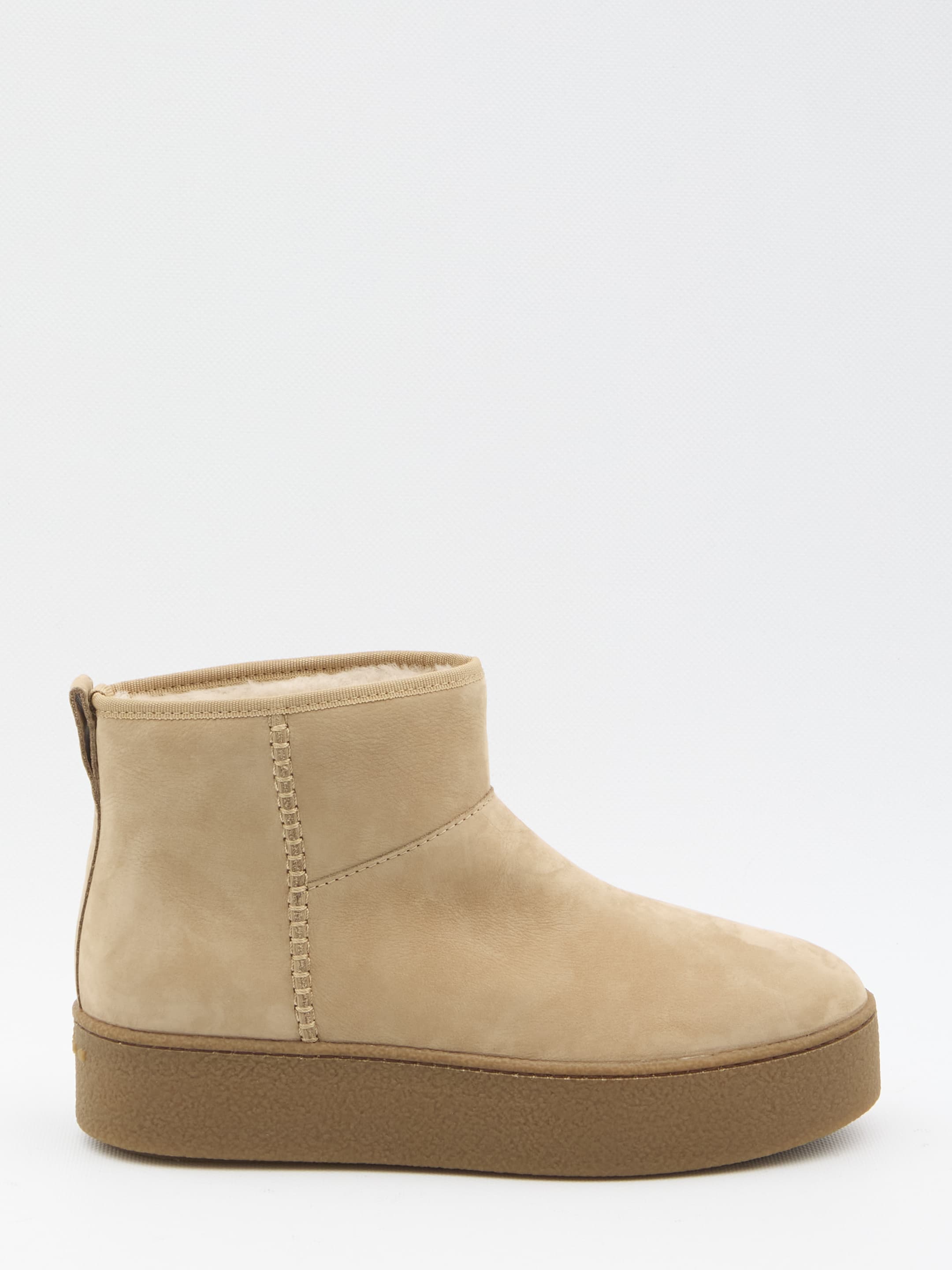 Hogan Shearling Ankle Boots