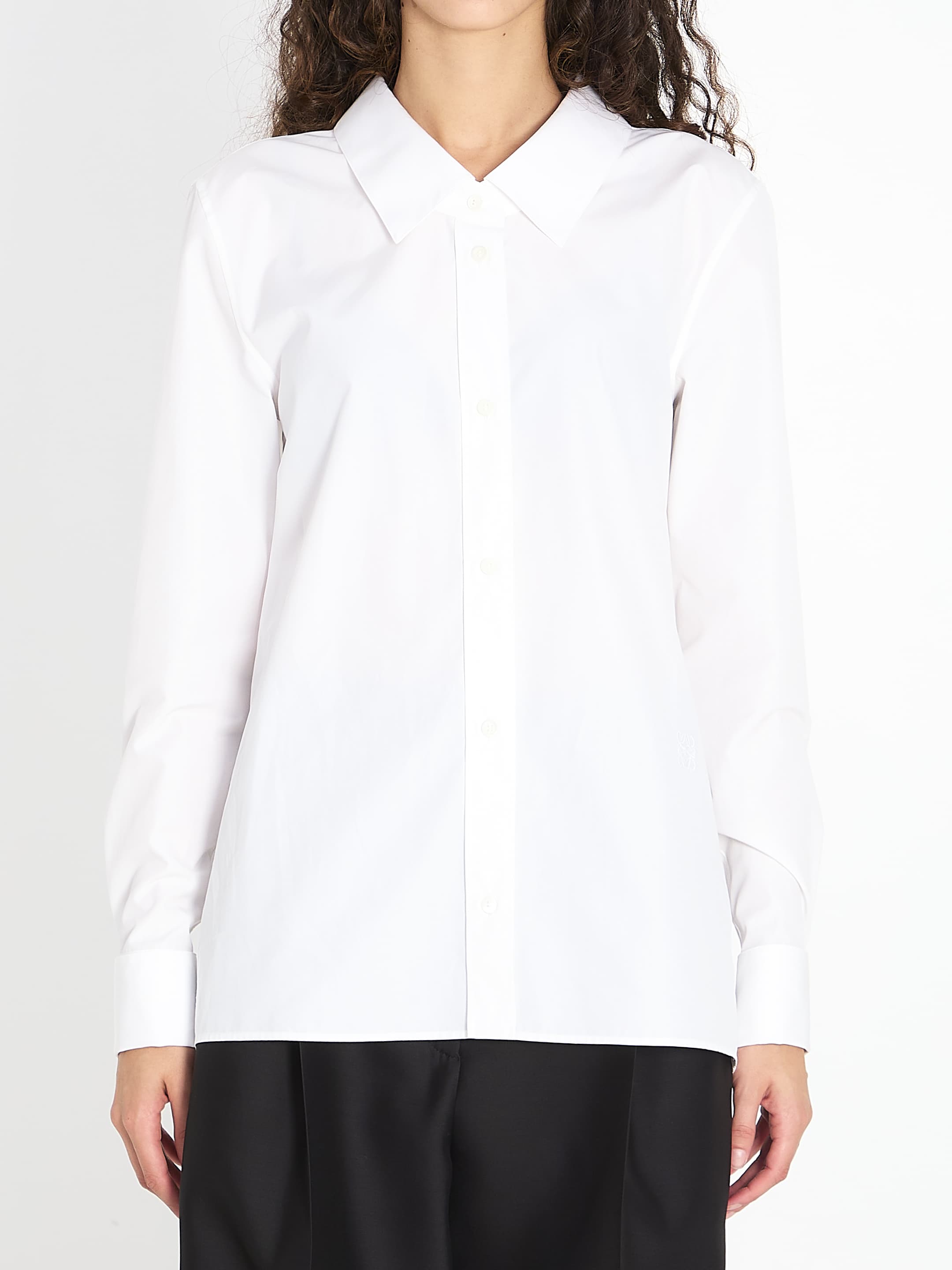 Loewe Embellished Cotton Shirt