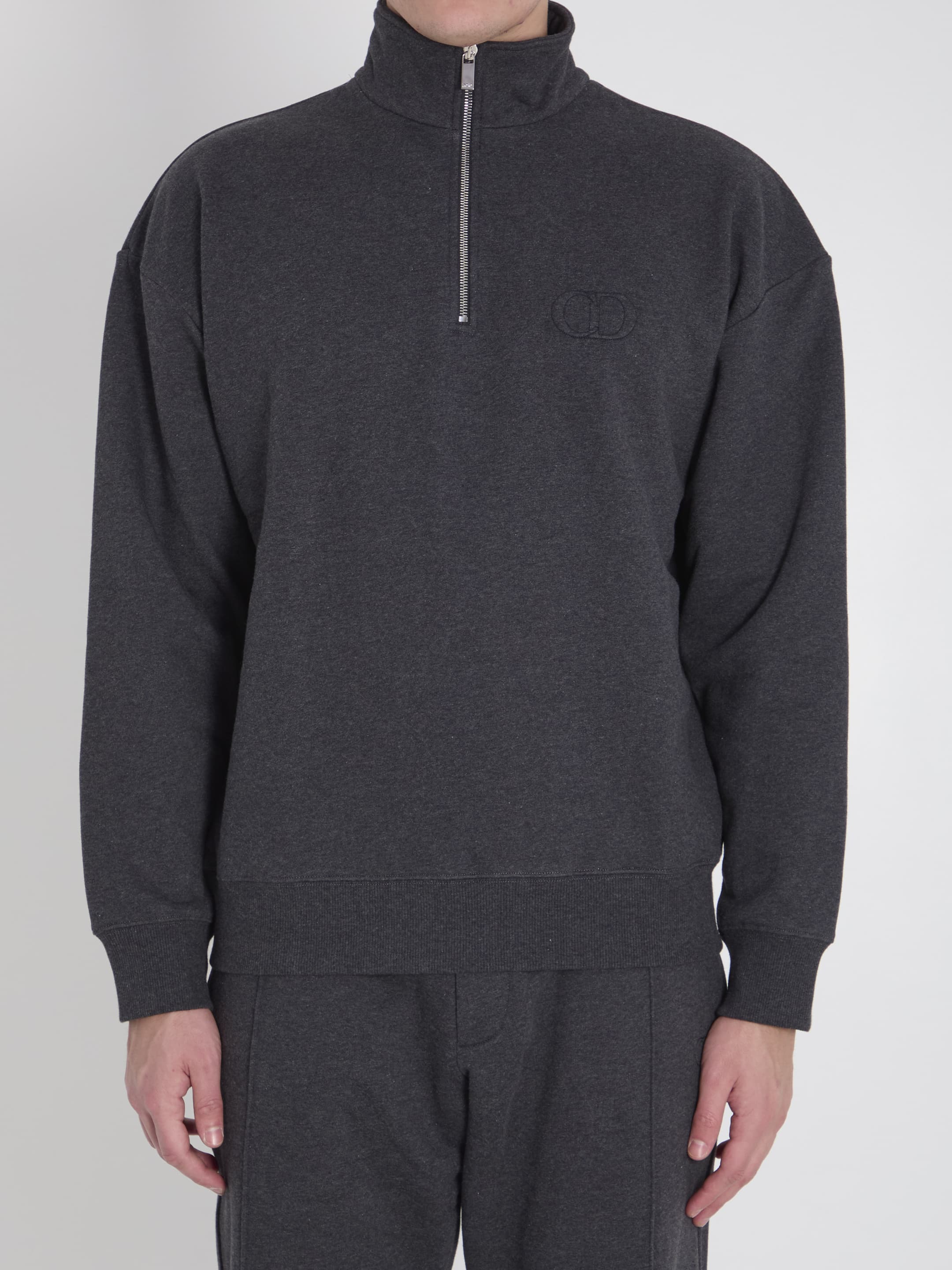 Dior HOMME Cd Icon Half-zip Sweatshirt