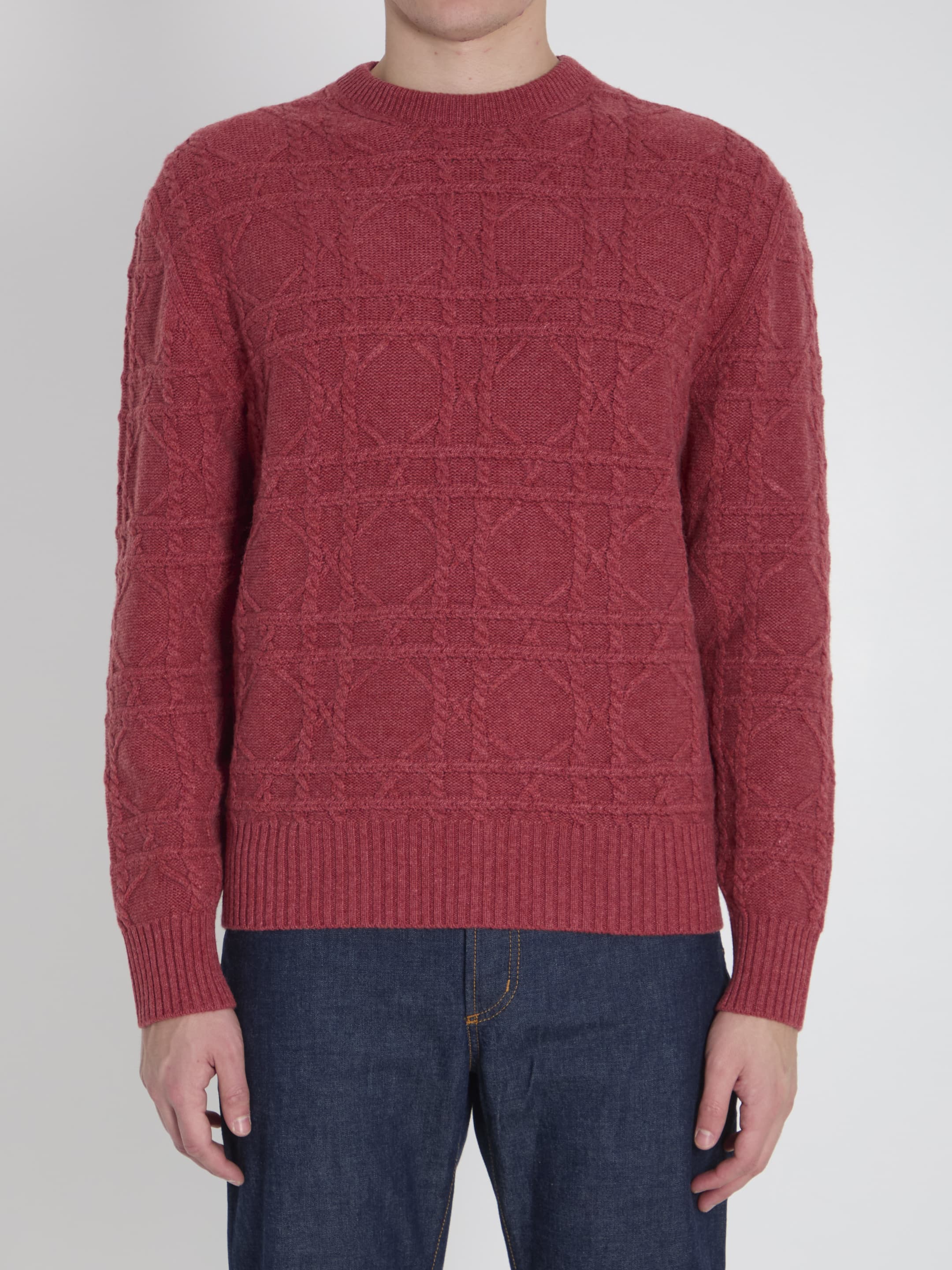 Dior HOMME Dior Icons Cannage Sweater