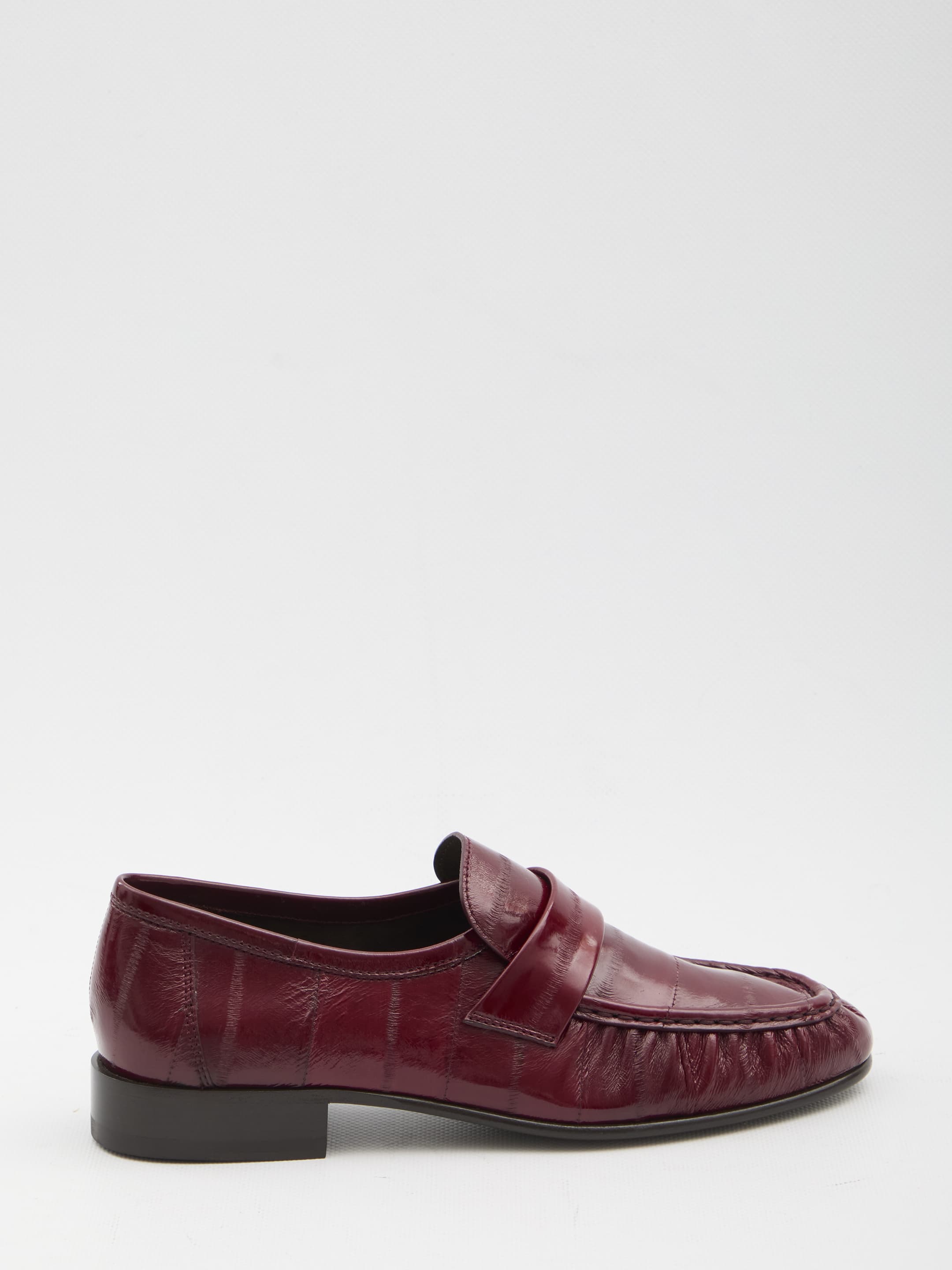 The Row Eel Leather Loafers