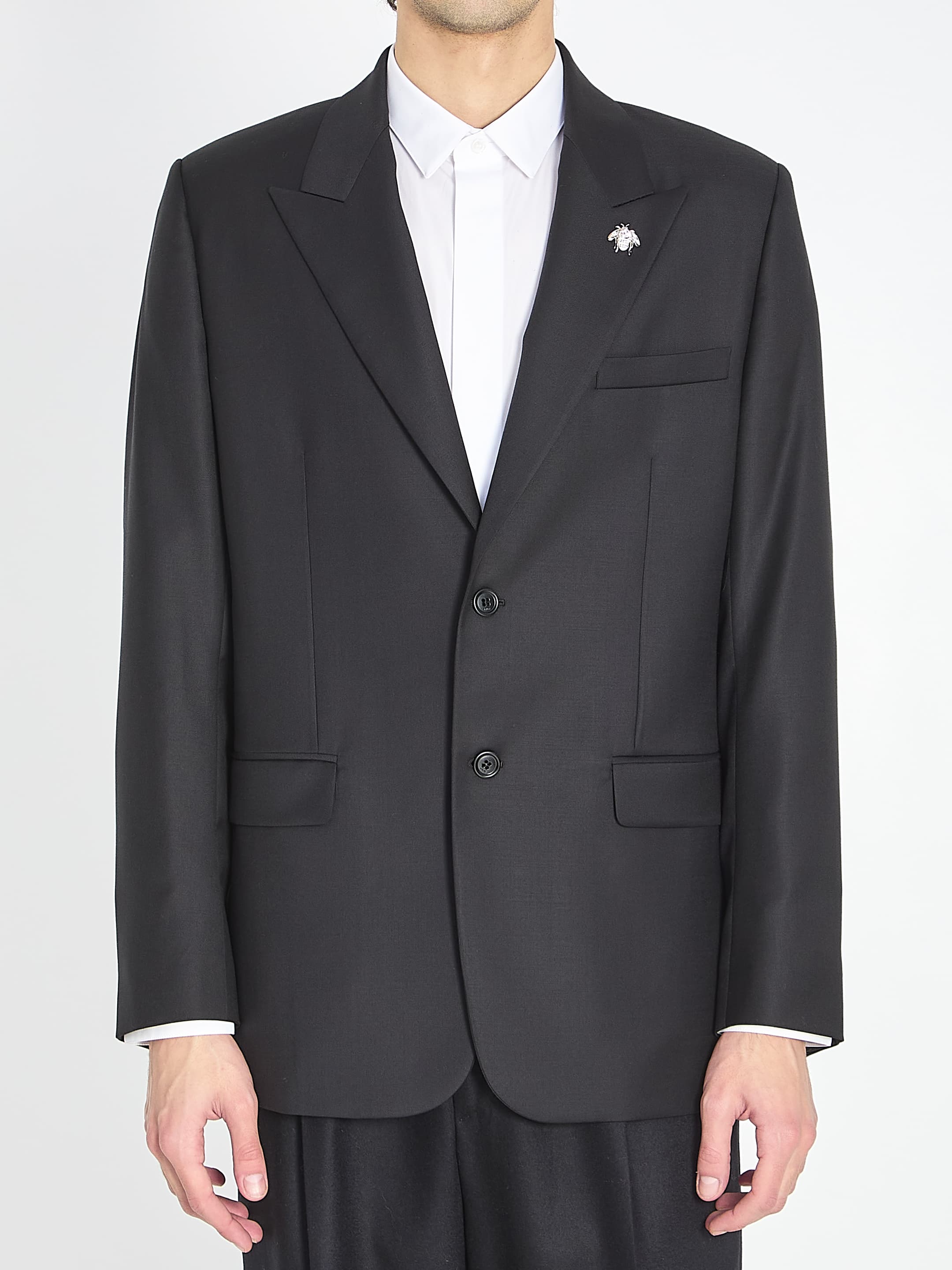 Dior HOMME Jacket with a Bee-shaped Pin