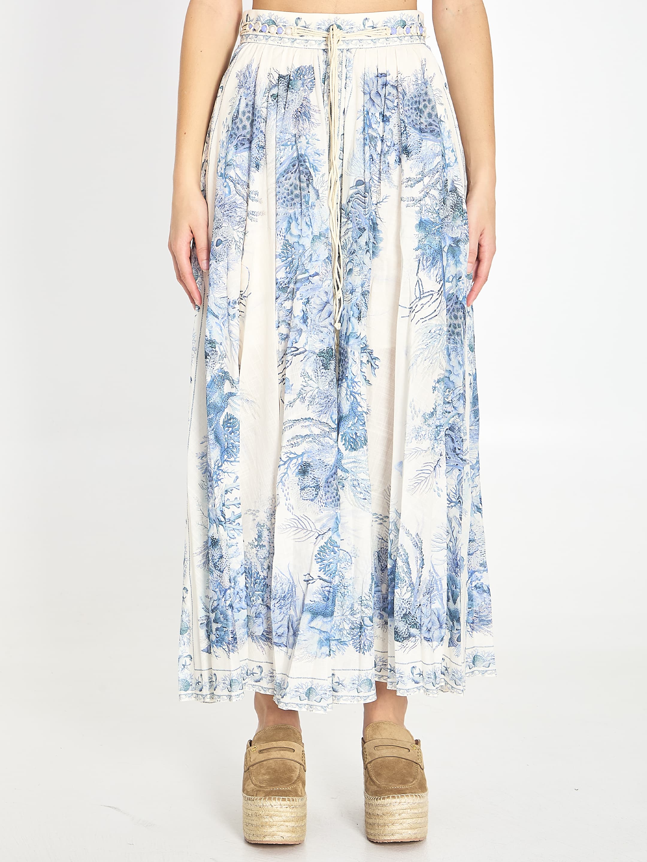 Zimmermann Wanderlust Maxi Skirt